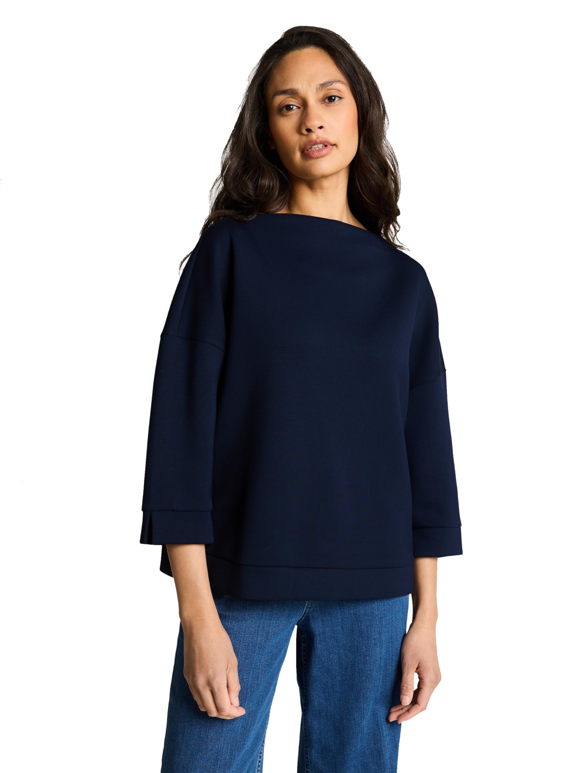 tom-tailor-damen-sweatshirt-mit-scuba-stoff image 7