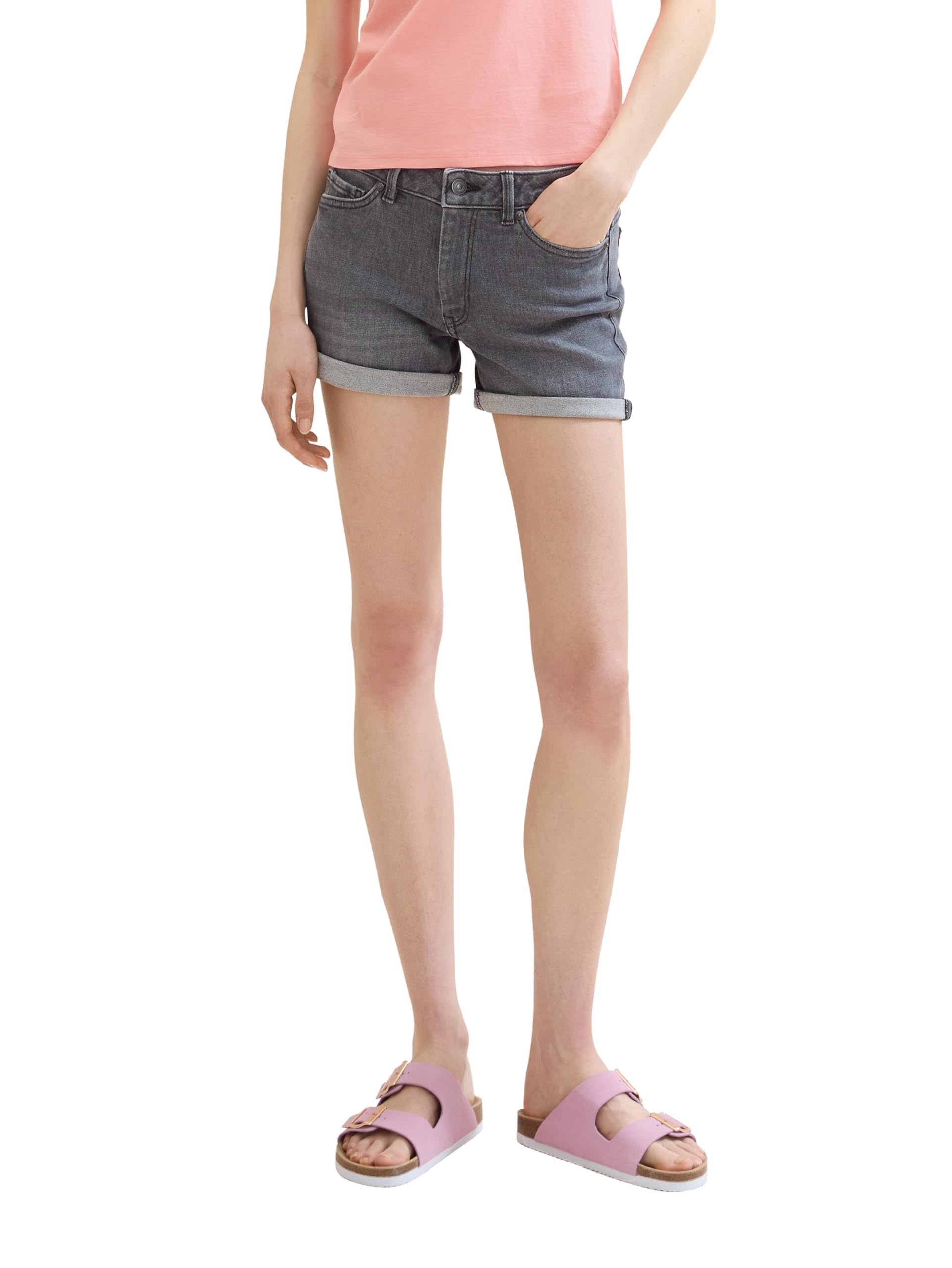 tom-tailor-denim-damen-basic-denim-shorts image 8