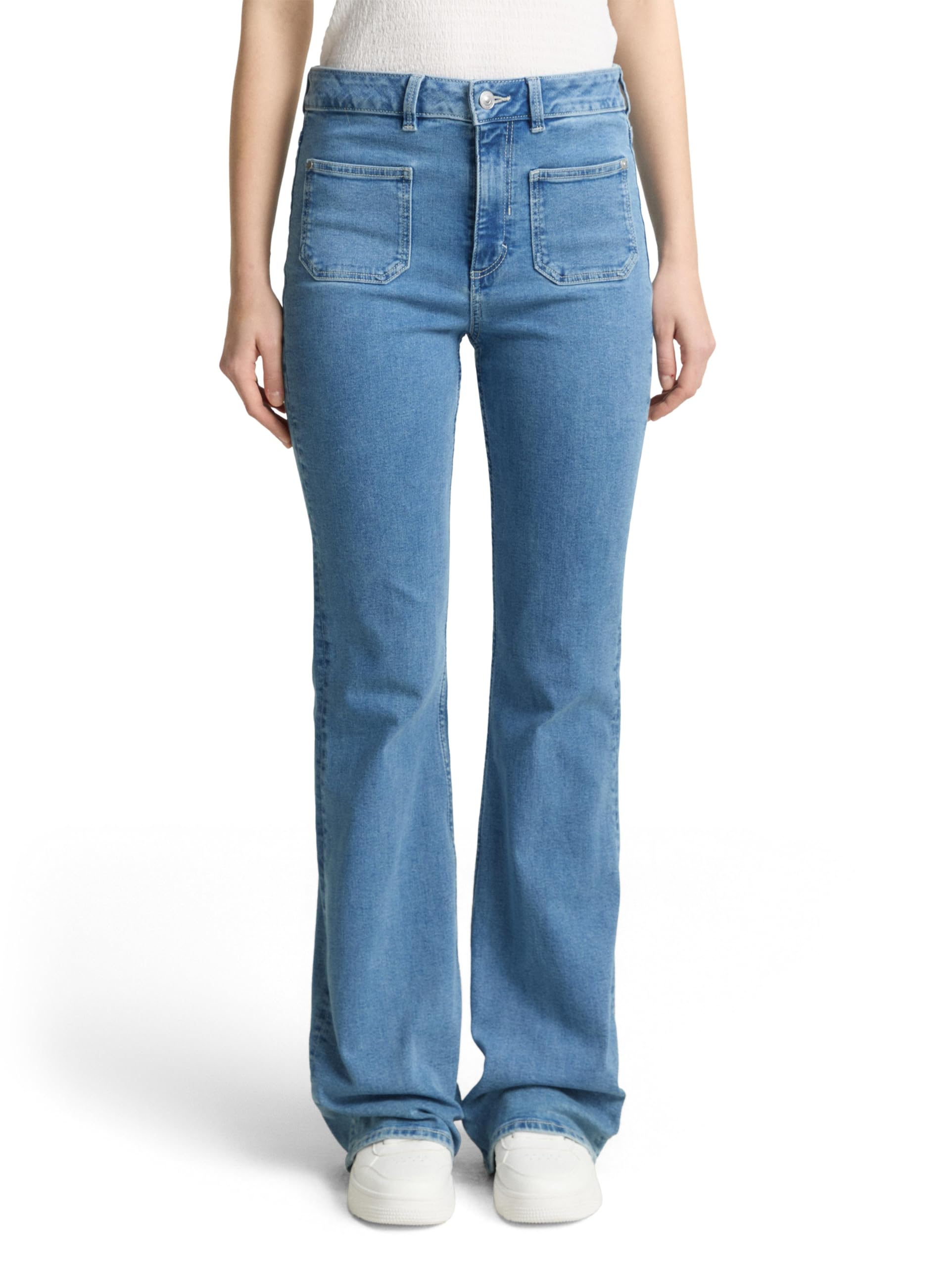 tom-tailor-denim-damen-ttava-flared-jeans image 7