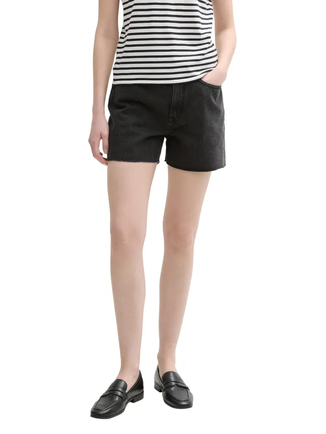 tom-tailor-denim-damen-mom-fit-jeans-shorts-hoher-tragekomfort-1er-pack image 1