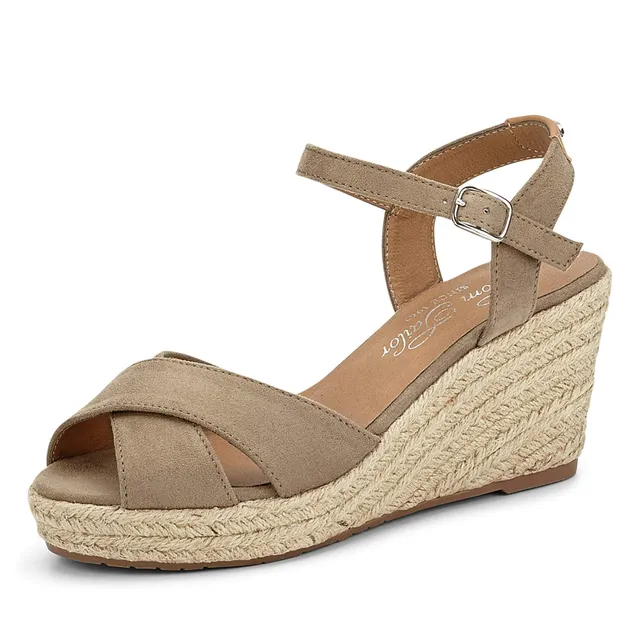 tom-tailor-damen-keilsandale-1190105-sommer-sandalette-mit-keil image 1
