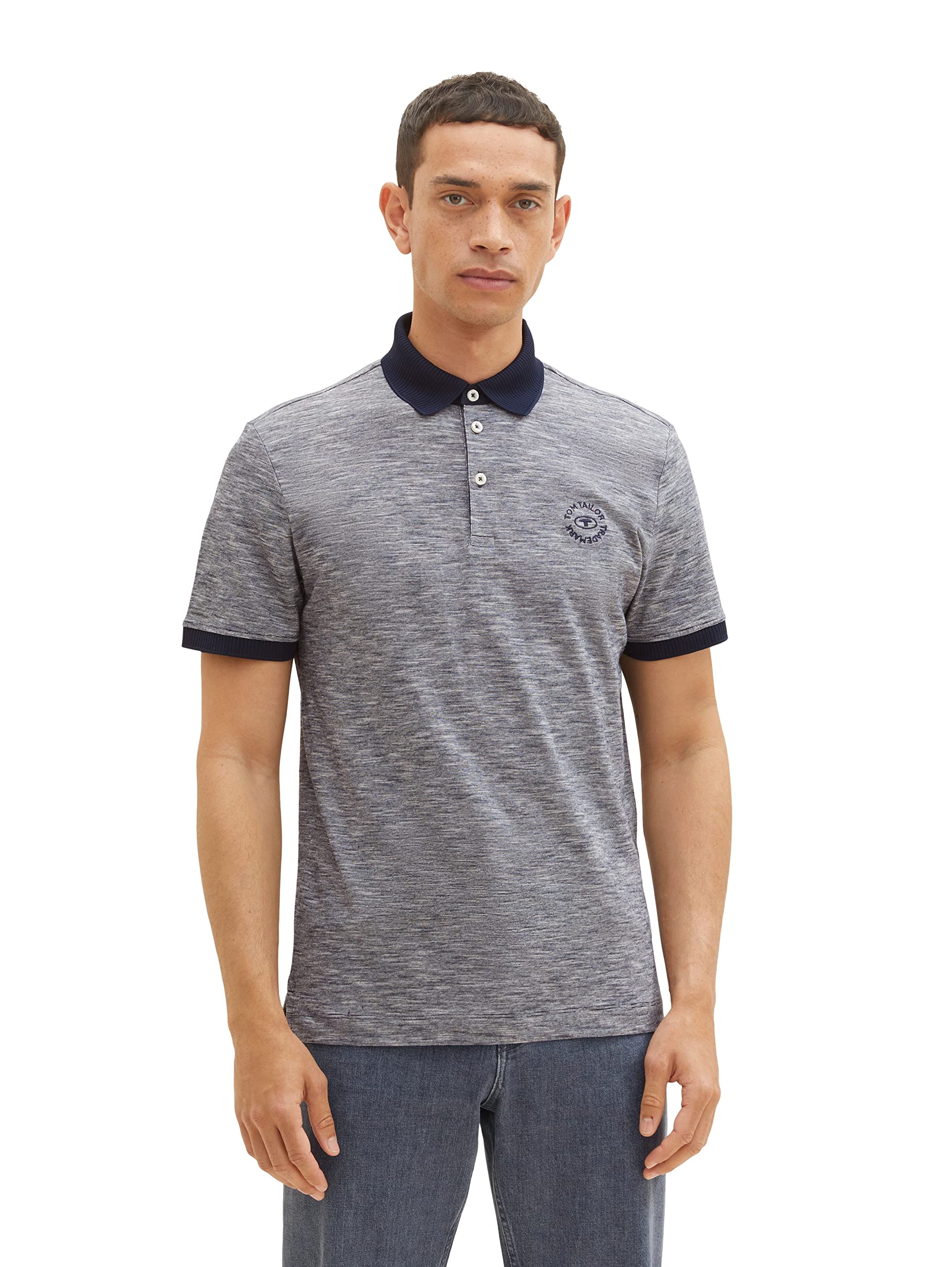 tom-tailor-herren-poloshirt-mit-streifen image 7