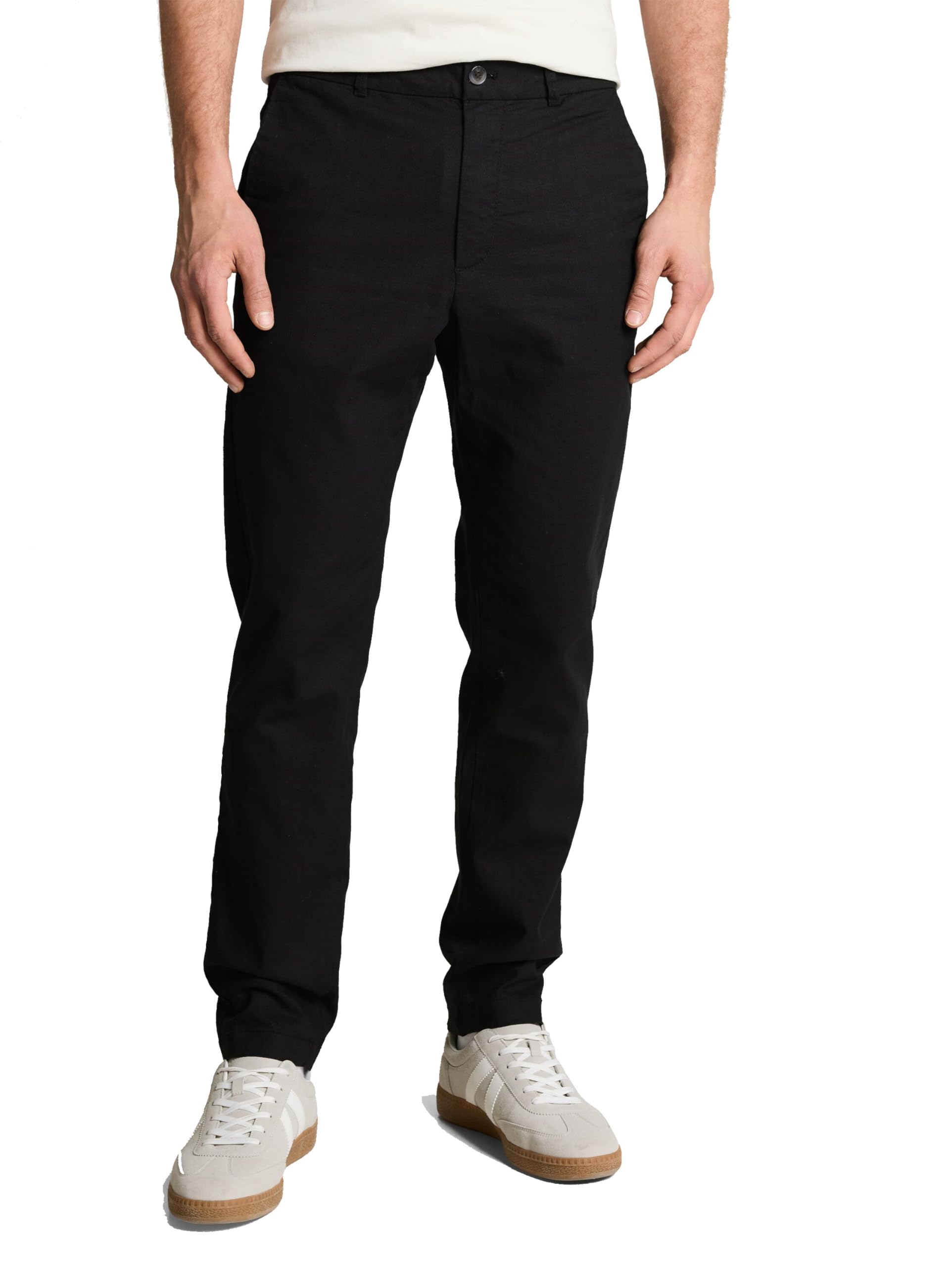 tom-tailor-denim-herren-chino-hose-mit-leinen-anteil image 1