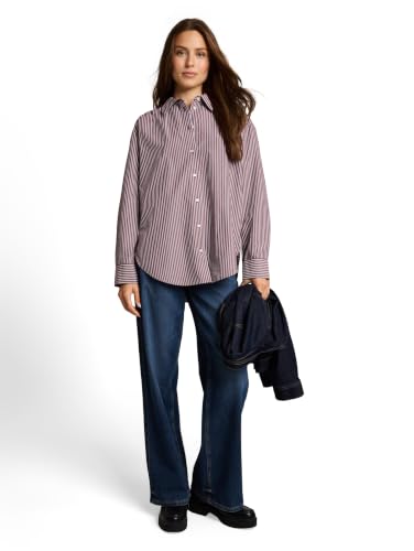 tom-tailor-damen-loose-fit-popeline-hemdbluse image 7