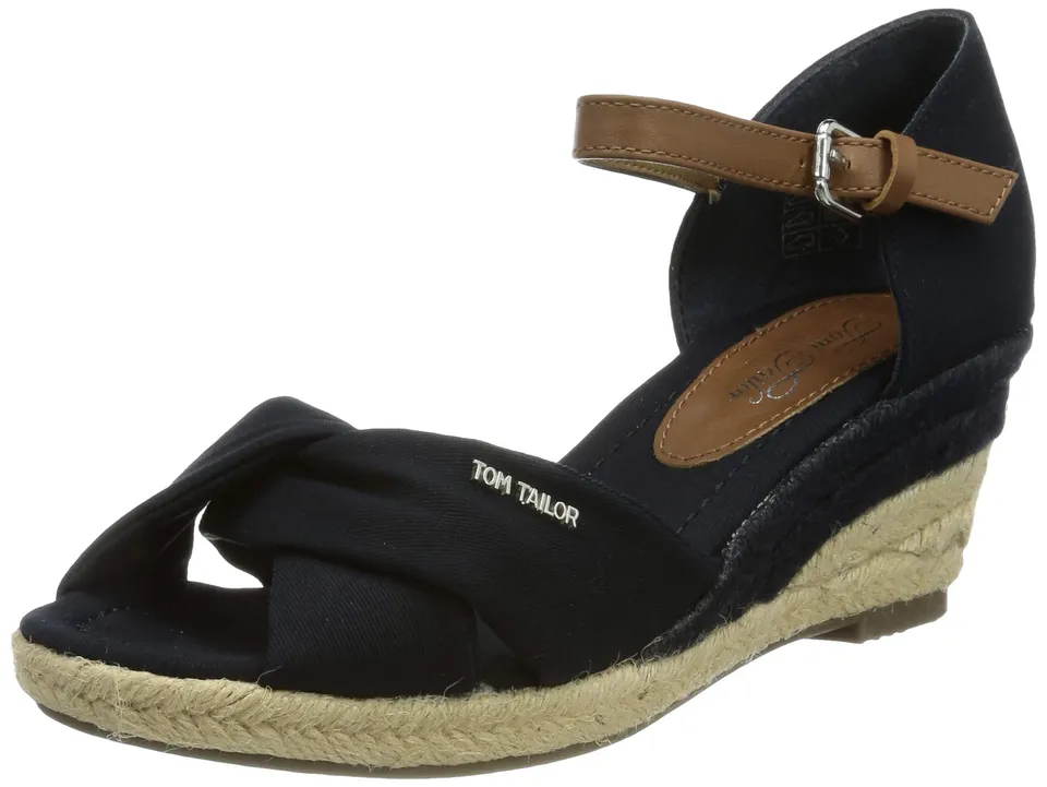 tom-tailor-1190904-damen-keilsandale-mit-schnalle image 1