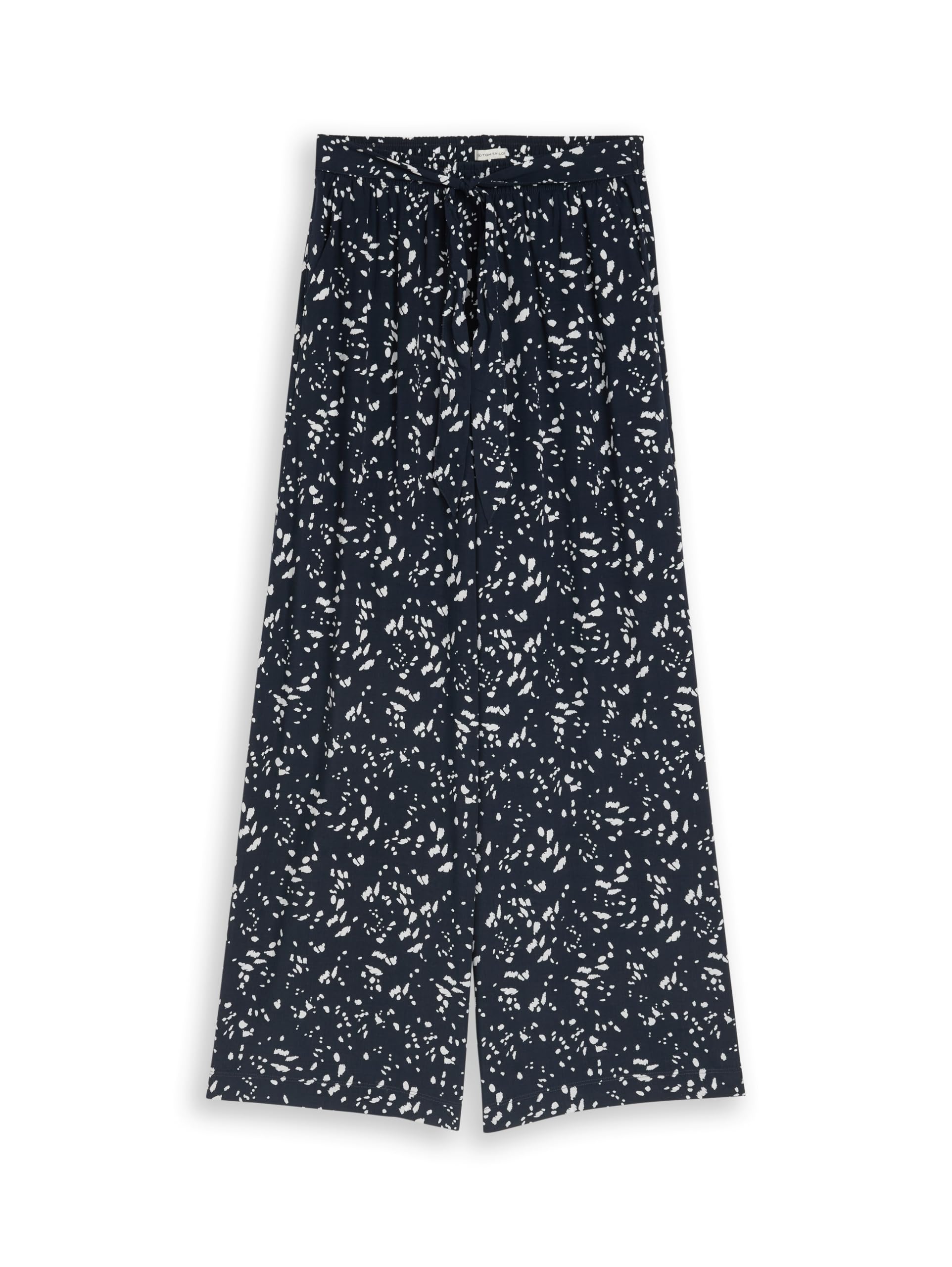 tom-tailor-damen-loose-fit-palazzo-hose-mit-muster-1049990 image 4