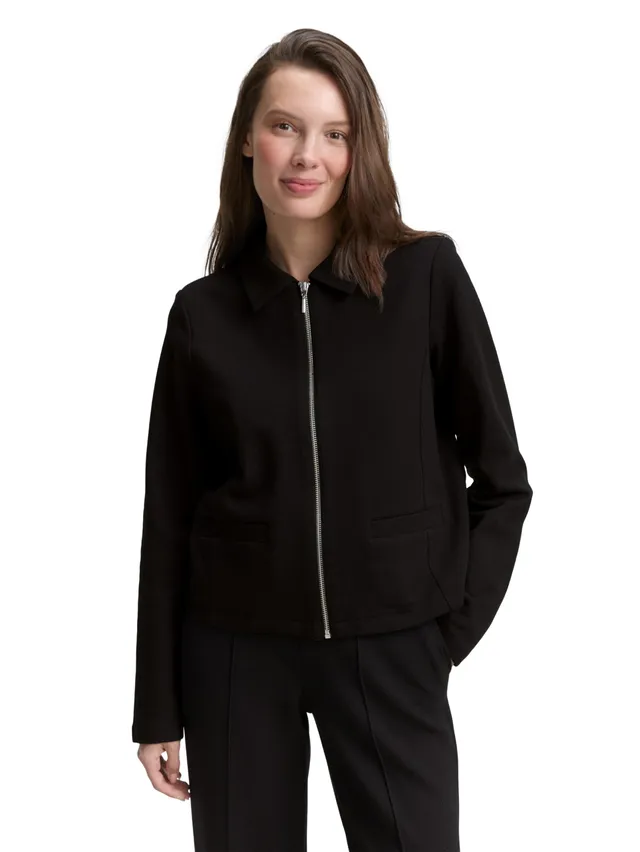 tom-tailor-damen-jacke-regular-fit-mit-rei-verschluss image 1
