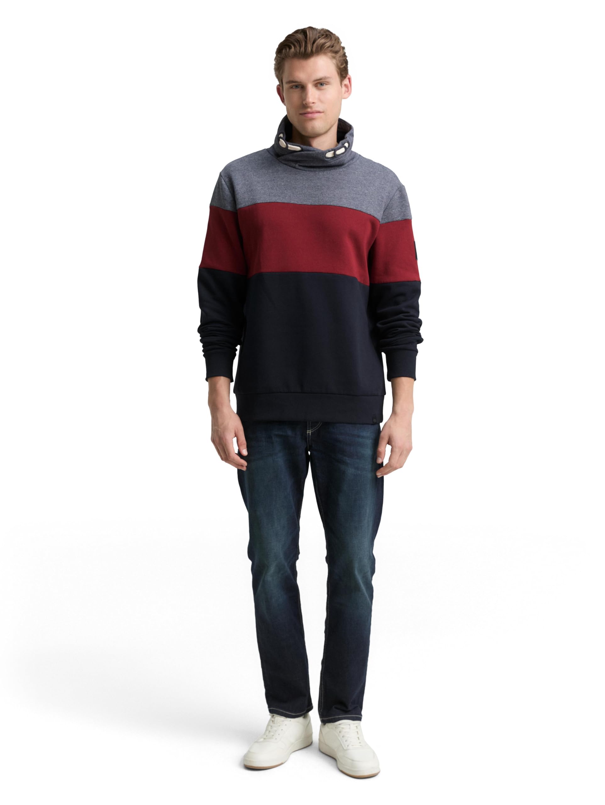 tom-tailor-1047771-snood-sweatshirt-mit-colour-blocking-f-r-herren image 3