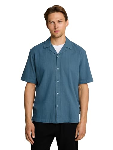 tom-tailor-denim-herren-1050987-relaxed-fit-resort-kurzarmhemd image 8
