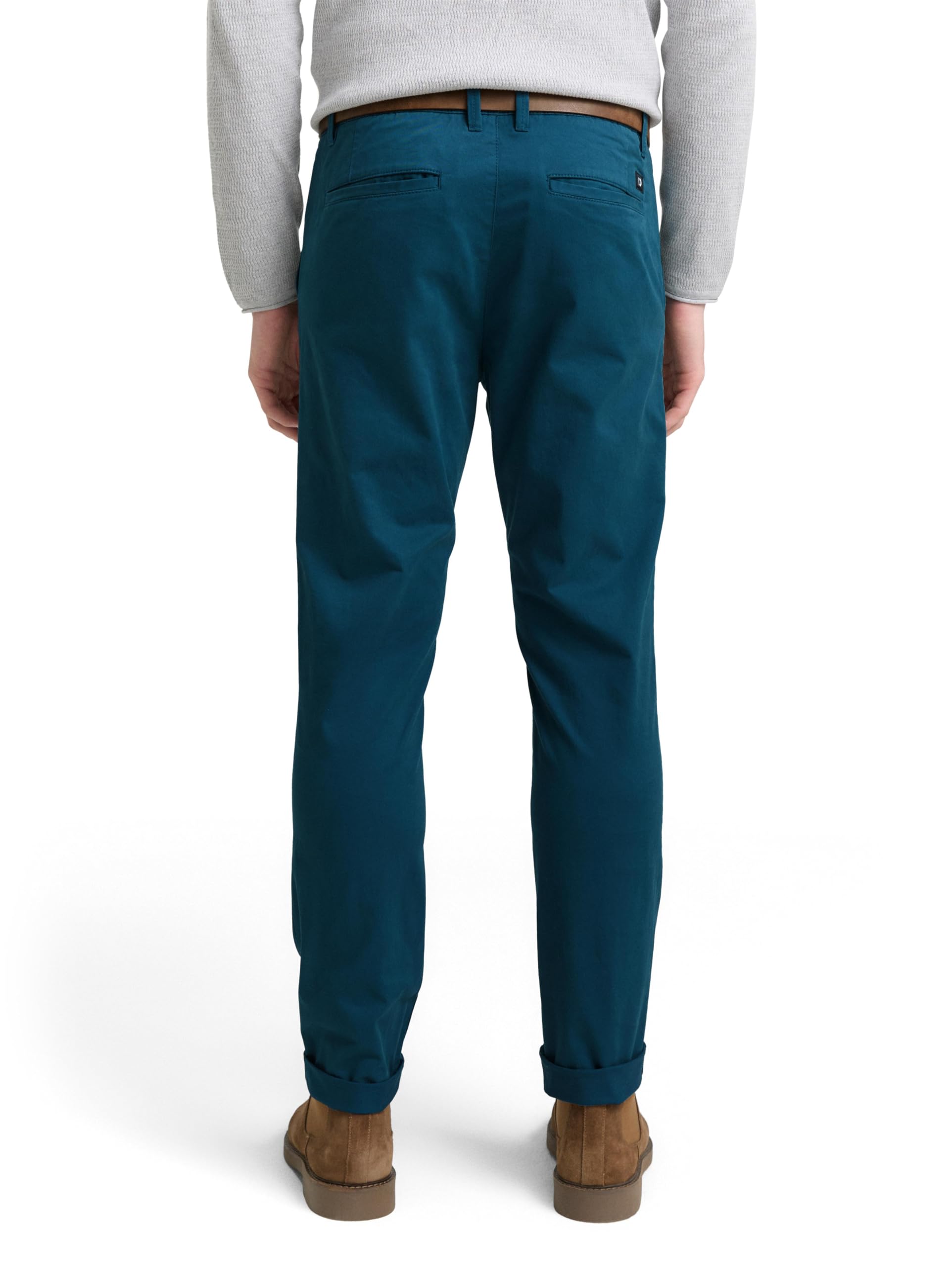 tom-tailor-denim-herren-slim-chino-hose-mit-g-rtel image 3