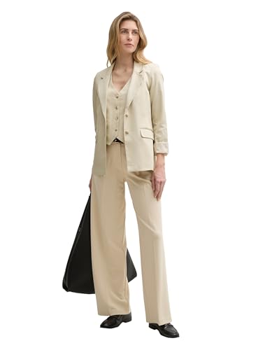 tom-tailor-damen-regular-fit-blazer-aus-twill-eleganter-casual-blazer image 7