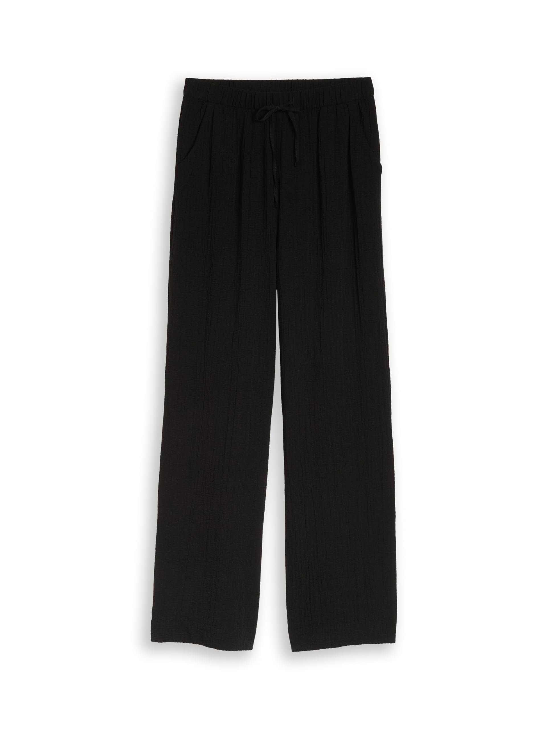 tom-tailor-denim-damen-seersucker-wide-leg-hose-1051405 image 5