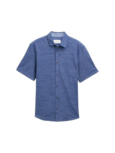 tom-tailor-herren-kurzarmhemd-mit-muster-fitted-fit-modisches-design image 6