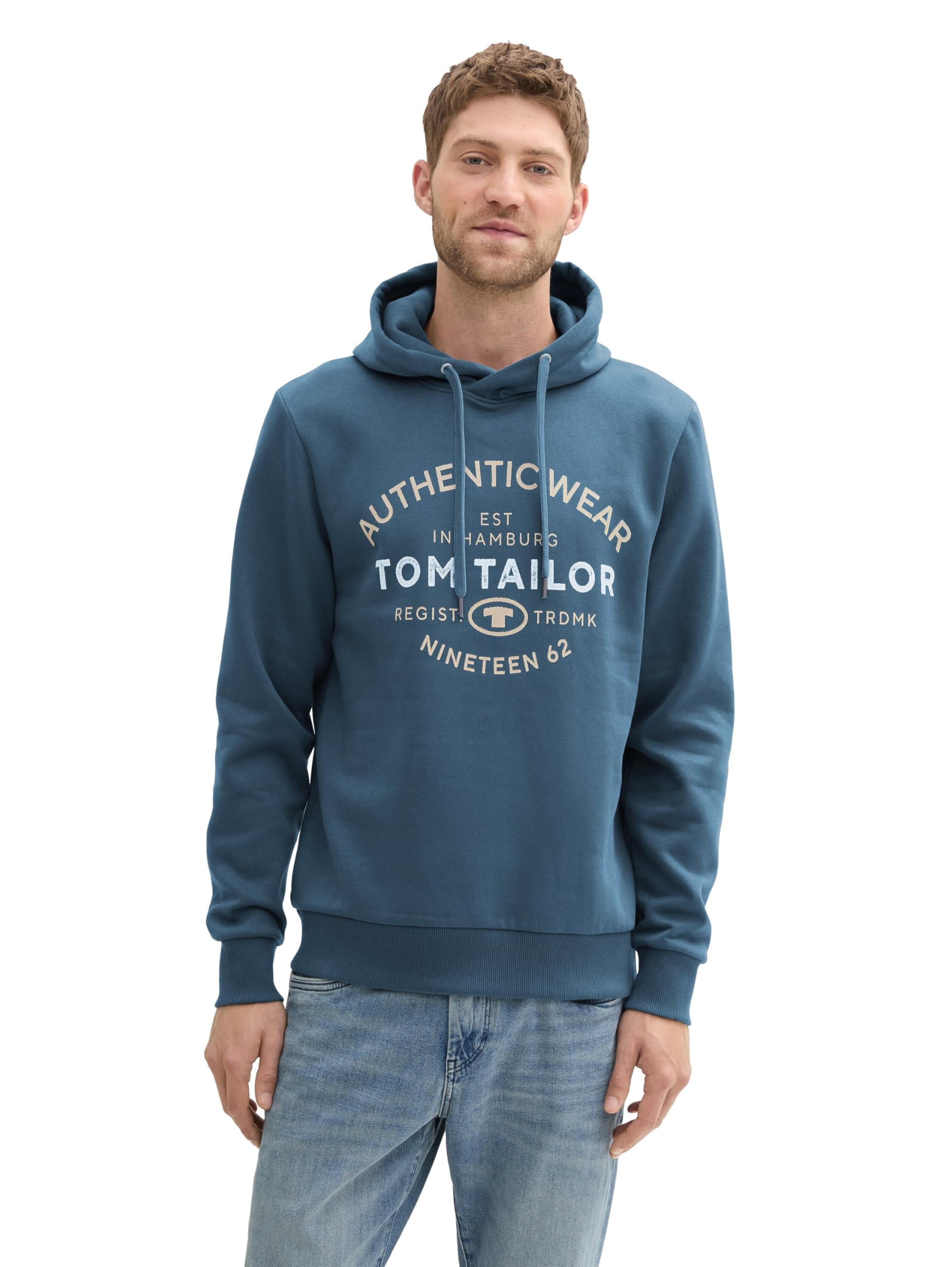 tom-tailor-herren-basic-hoodie-1049338-sweatshirt image 1