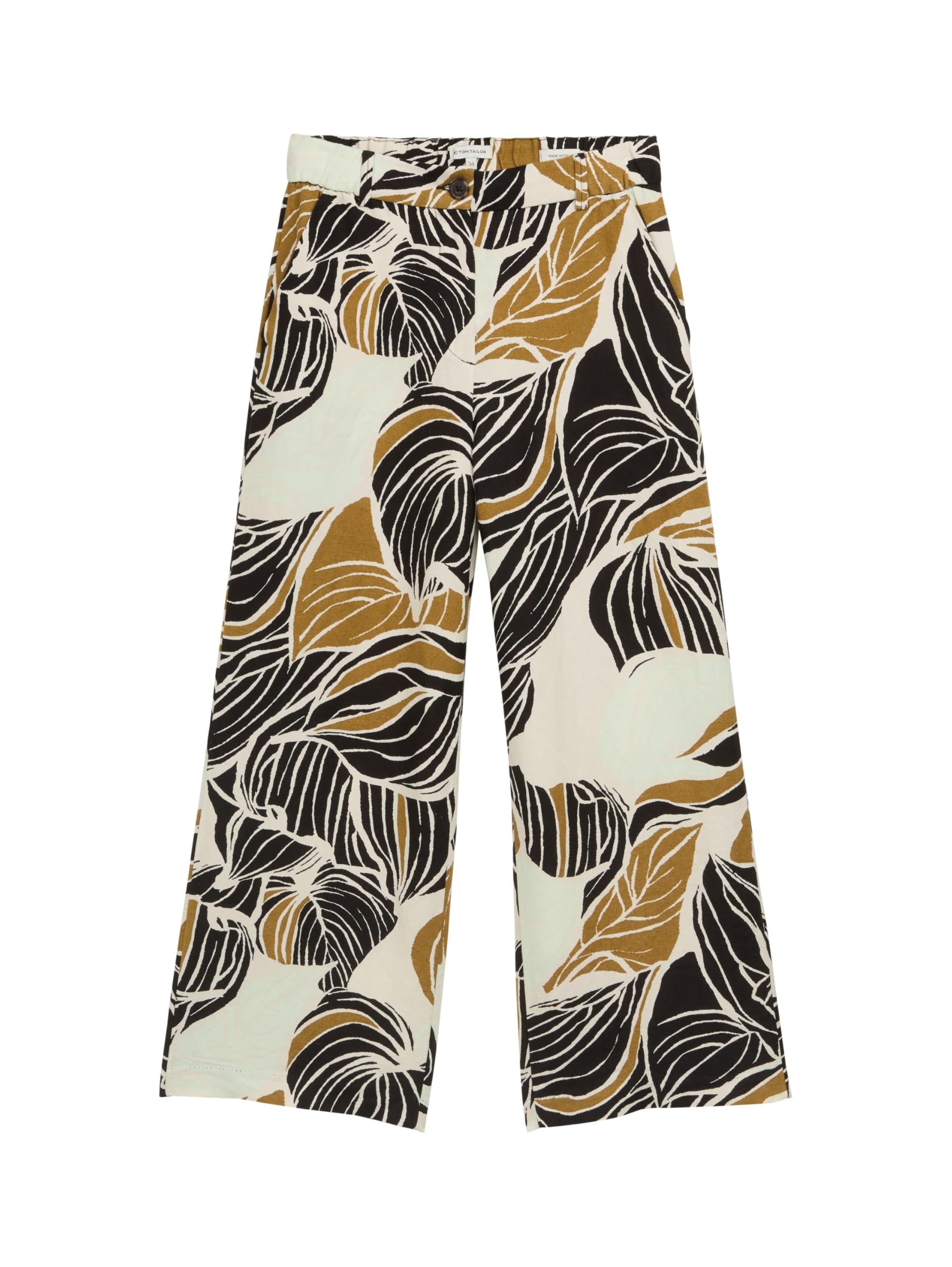 tom-tailor-damen-culotte-hose-mit-leinenanteil image 4