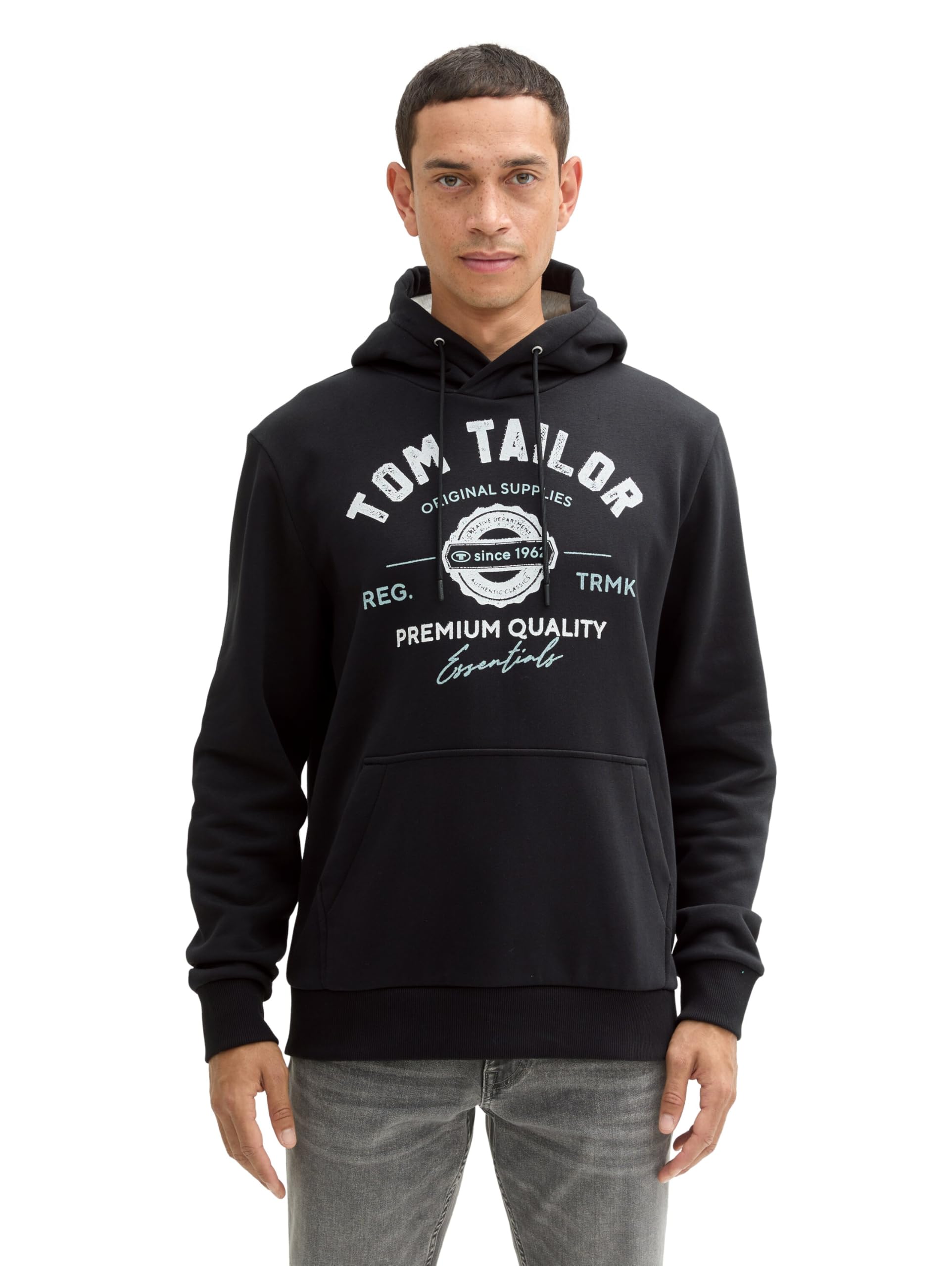 tom-tailor-herren-hoodie-sweatshirt-mit-logo-print image 8