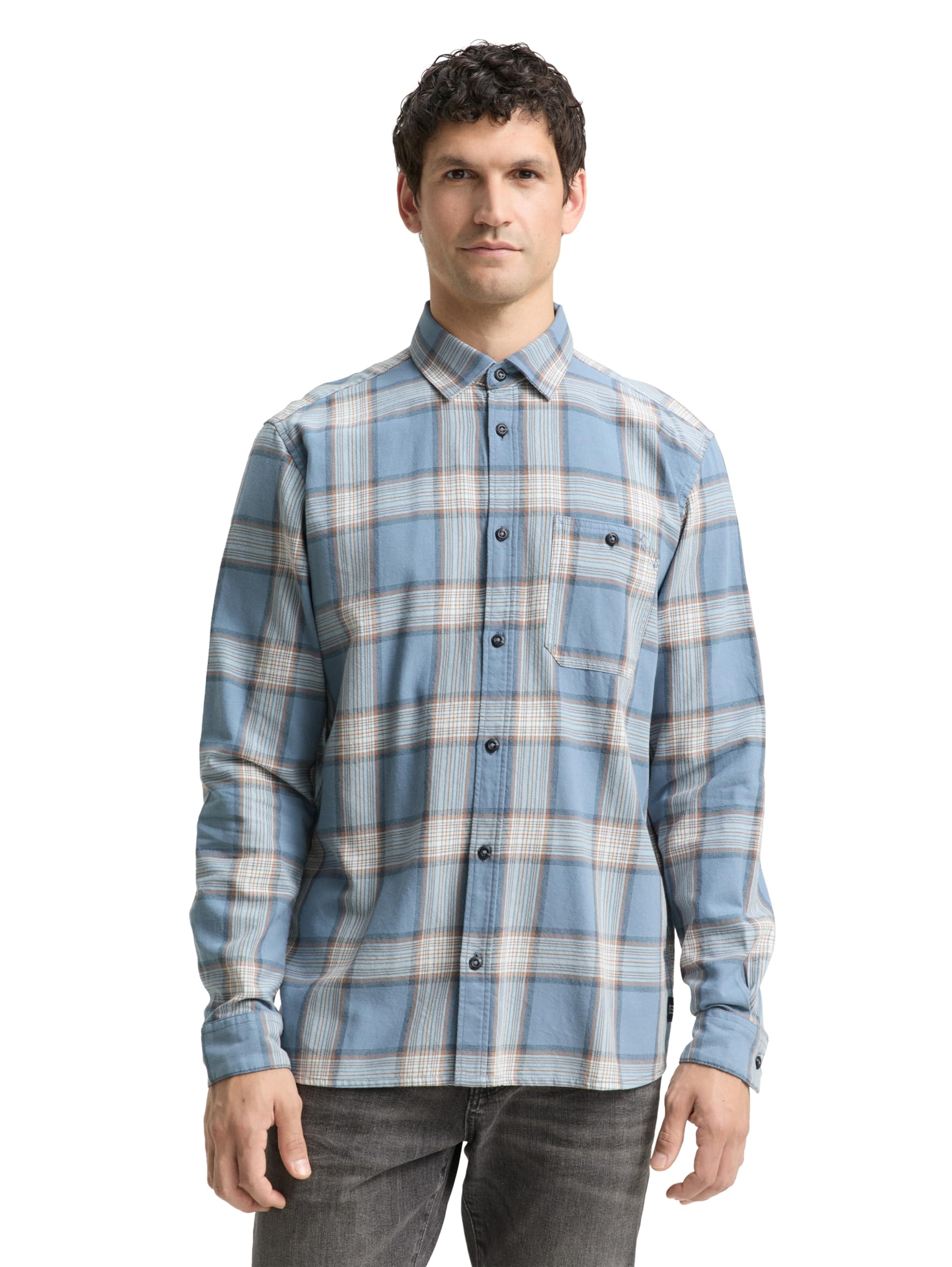 tom-tailor-herren-comfort-fit-hemd-karo-1048426 image 7