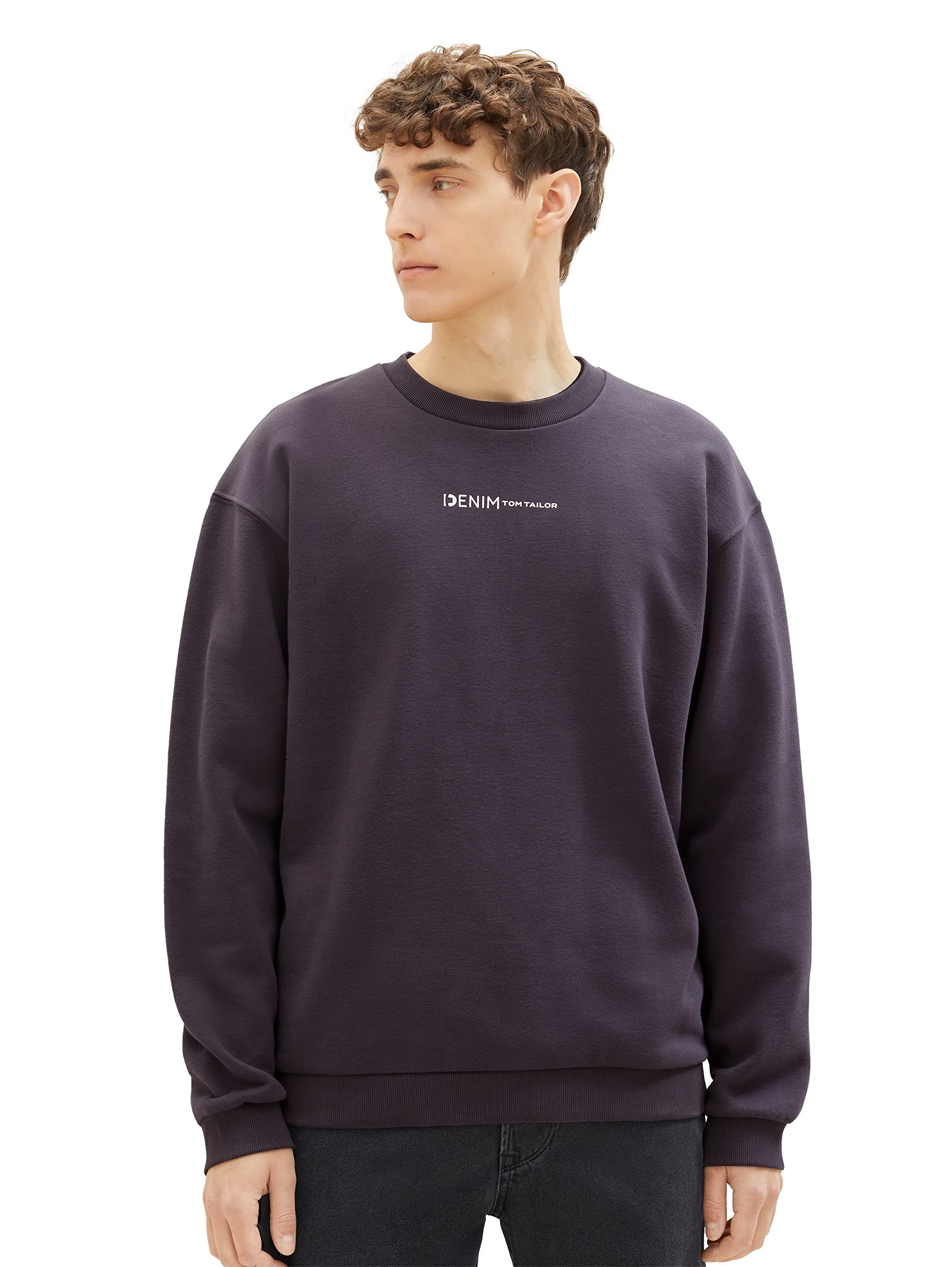 tom-tailor-denim-herren-crewneck-sweatshirt-mit-logo-print image 7