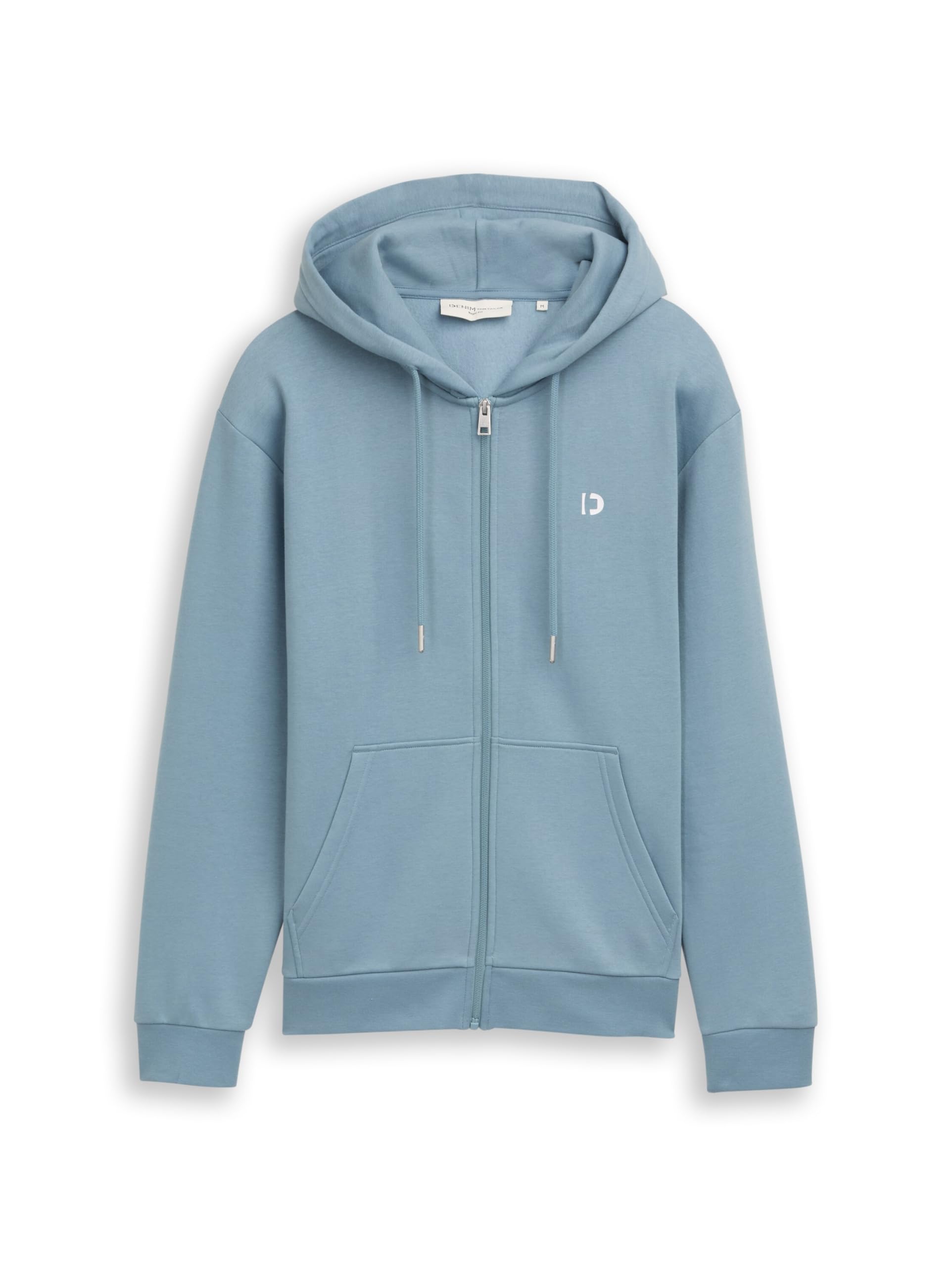 tom-tailor-denim-hoodie-sweatjacke-herren-mit-logo-print image 5