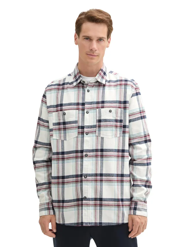 tom-tailor-herren-1042641-comfort-fit-hemd-mit-karomuster image 1