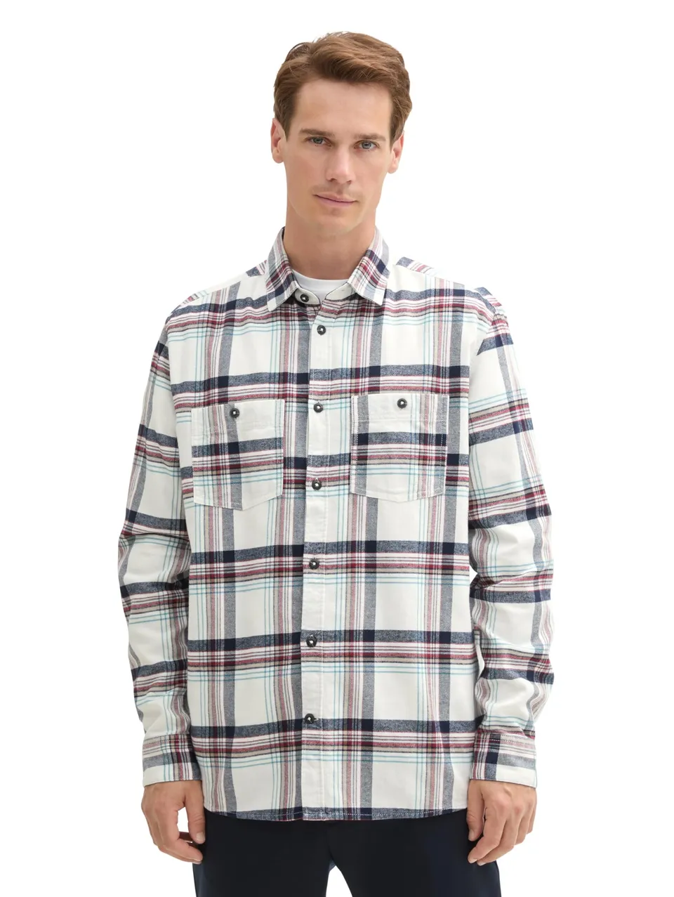 tom-tailor-herren-1042641-comfort-fit-hemd-mit-karomuster image 1