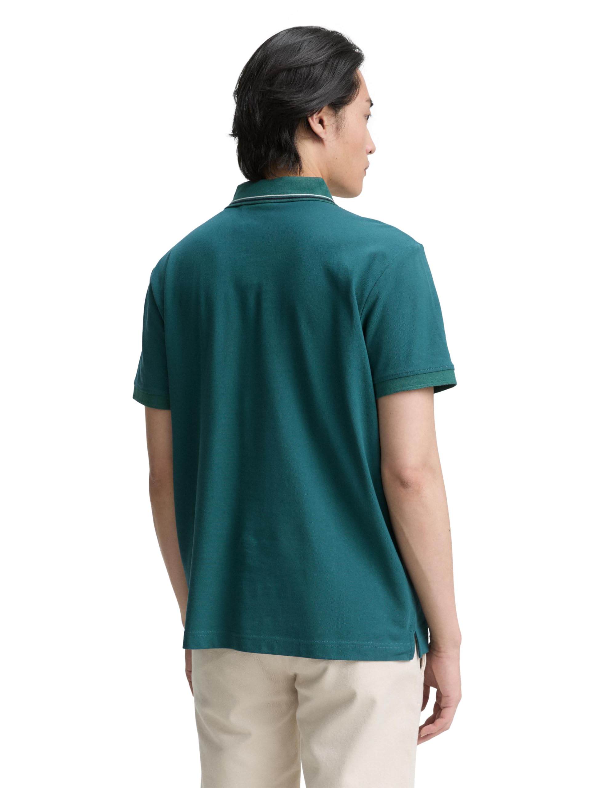 tom-tailor-herren-piqu-poloshirt-1047782-mit-print image 3