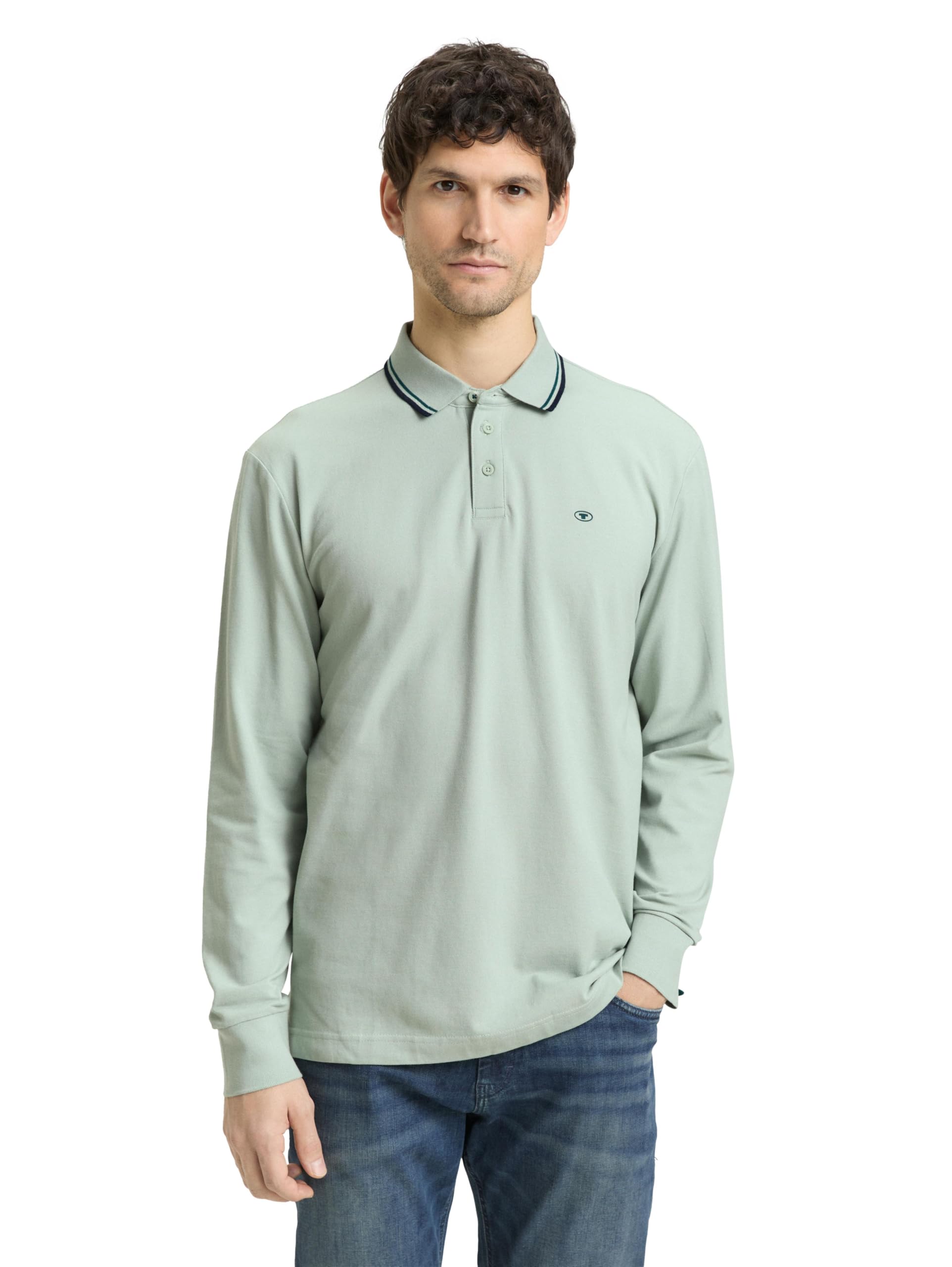 tom-tailor-herren-piqu-langarmpolo image 7