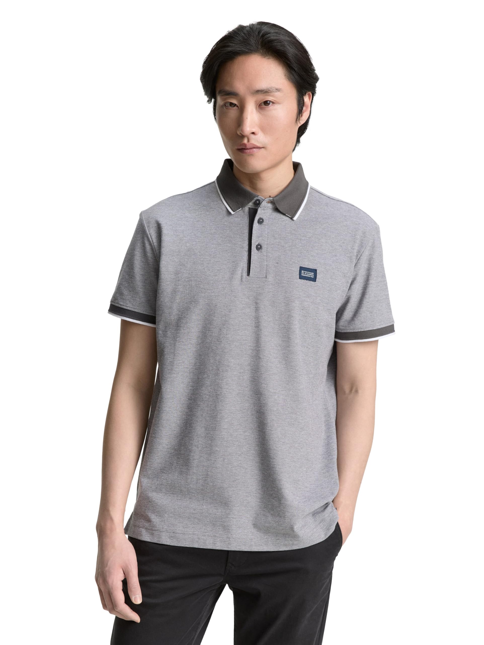 tom-tailor-herren-piqu-poloshirt-mit-logo-label image 8