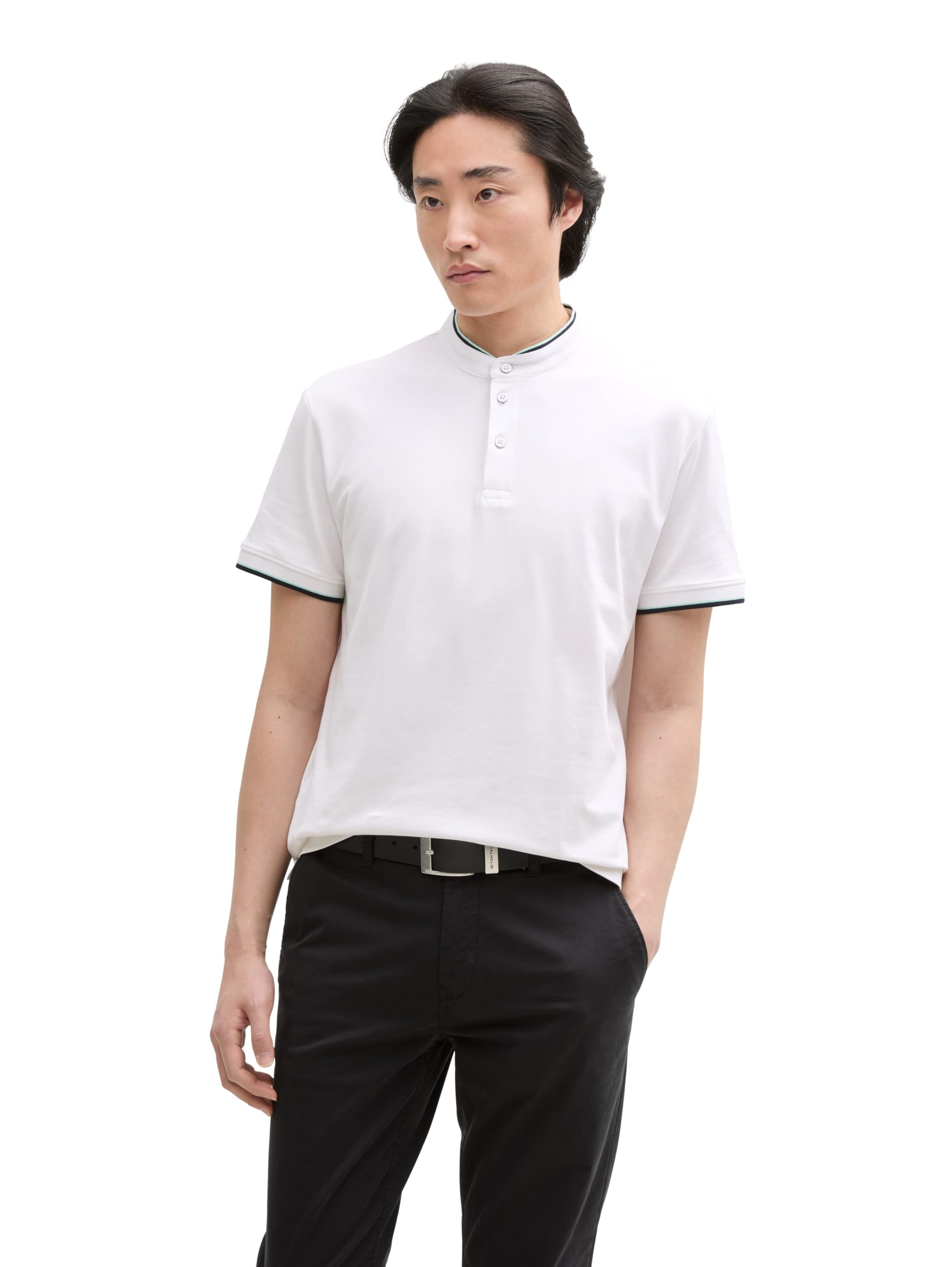 tom-tailor-herren-piqu-poloshirt-mit-stehkragen image 8
