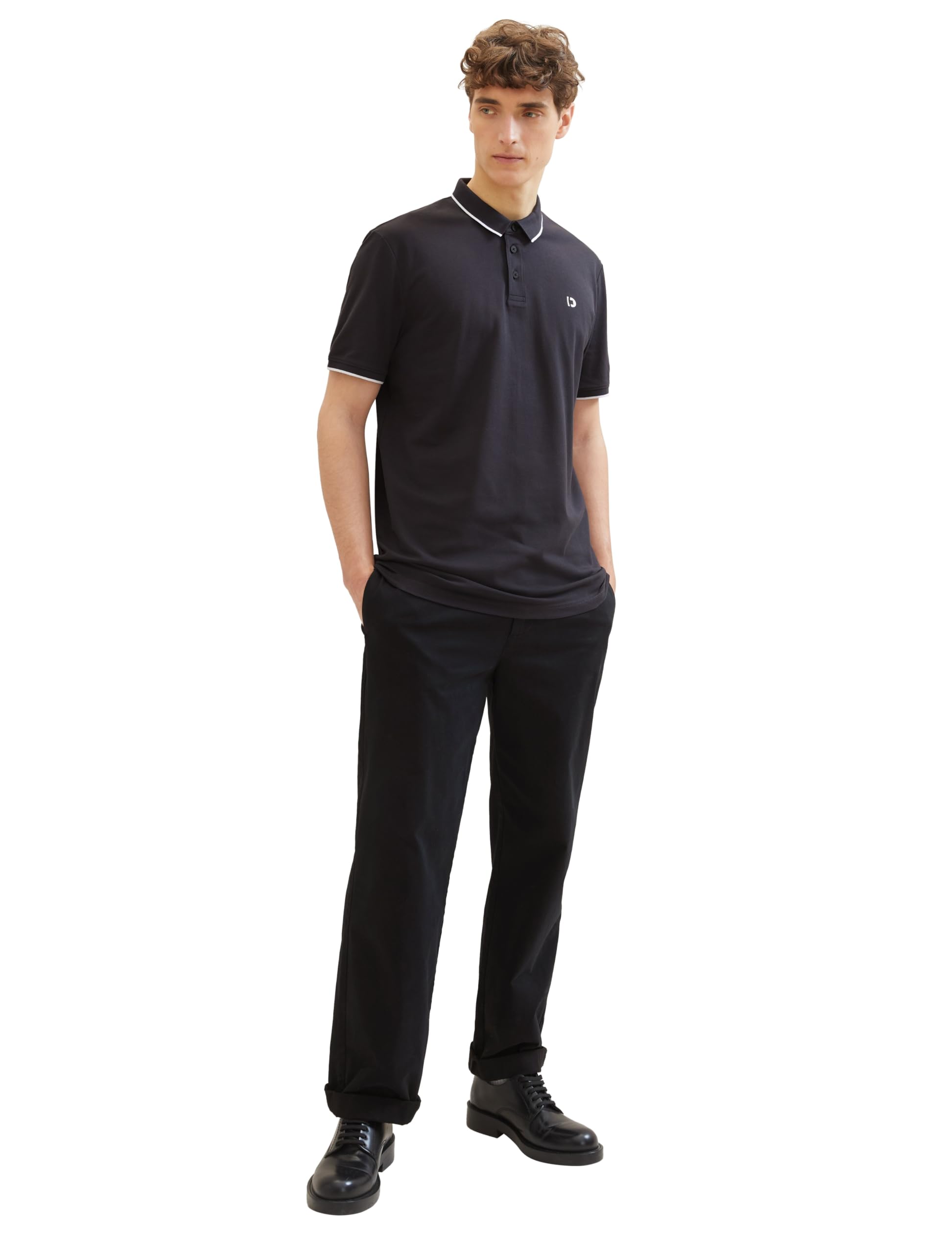 tom-tailor-denim-herren-basic-piqu-poloshirt-young-fashion-polo image 4