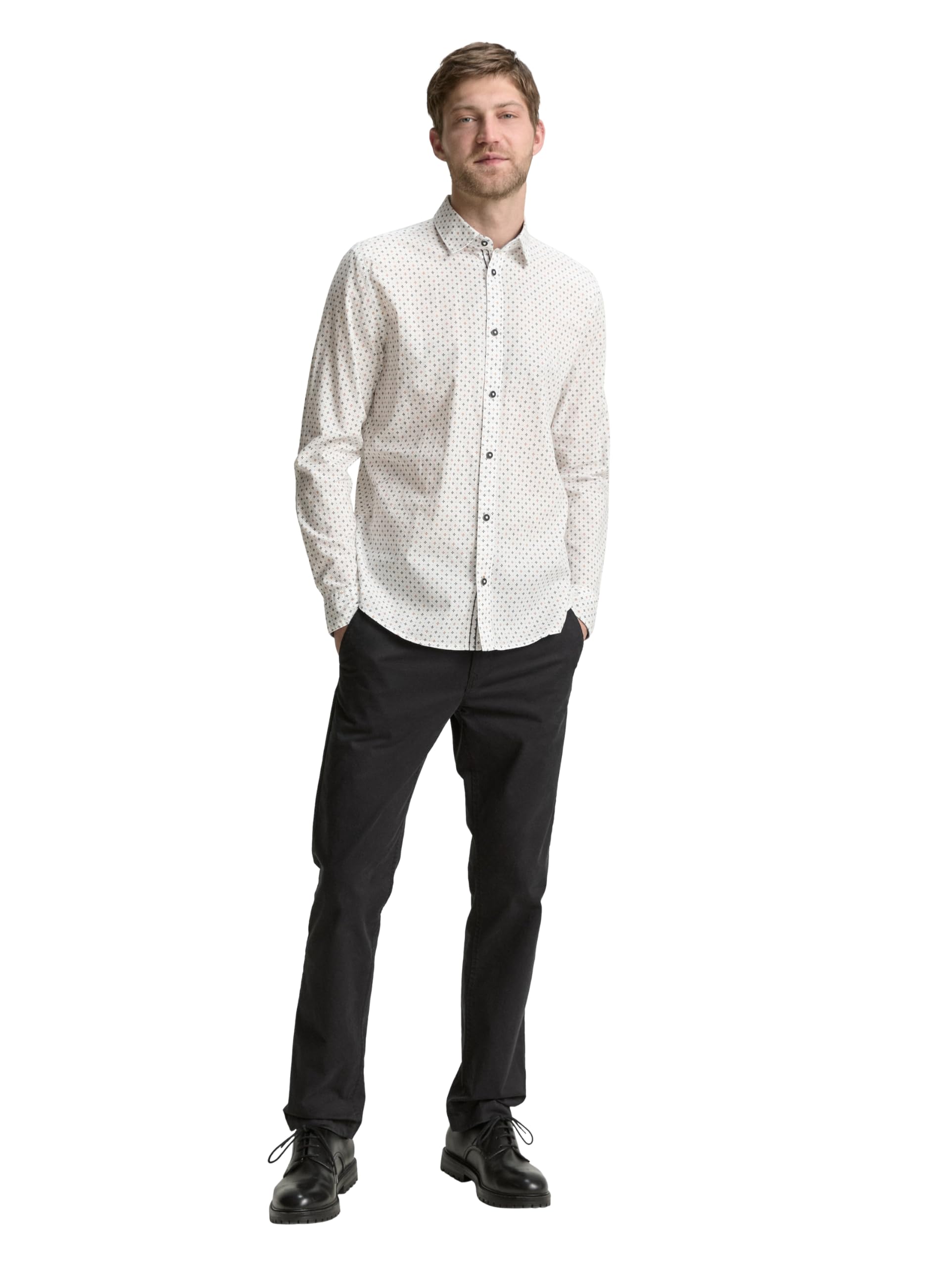 tom-tailor-herren-fitted-hemd-mit-muster image 3
