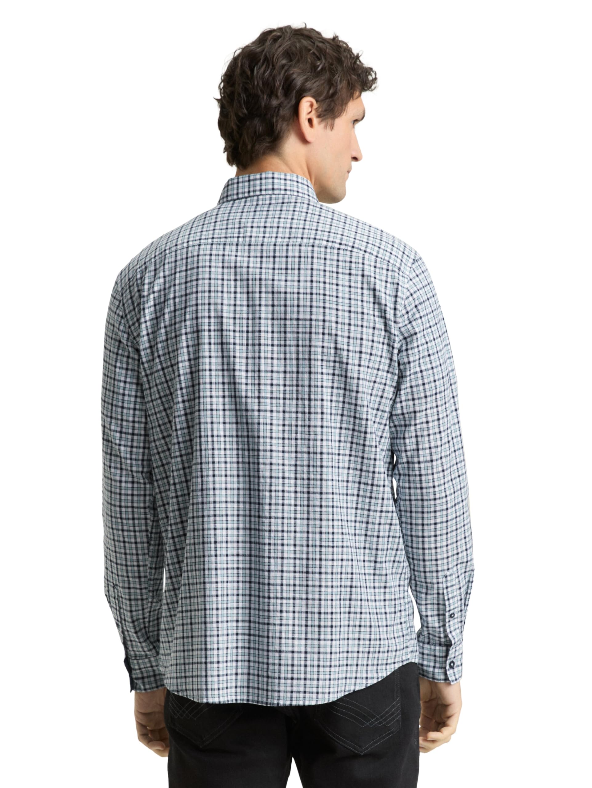 tom-tailor-herren-regular-fit-hemd-mit-karomuster-2 image 3