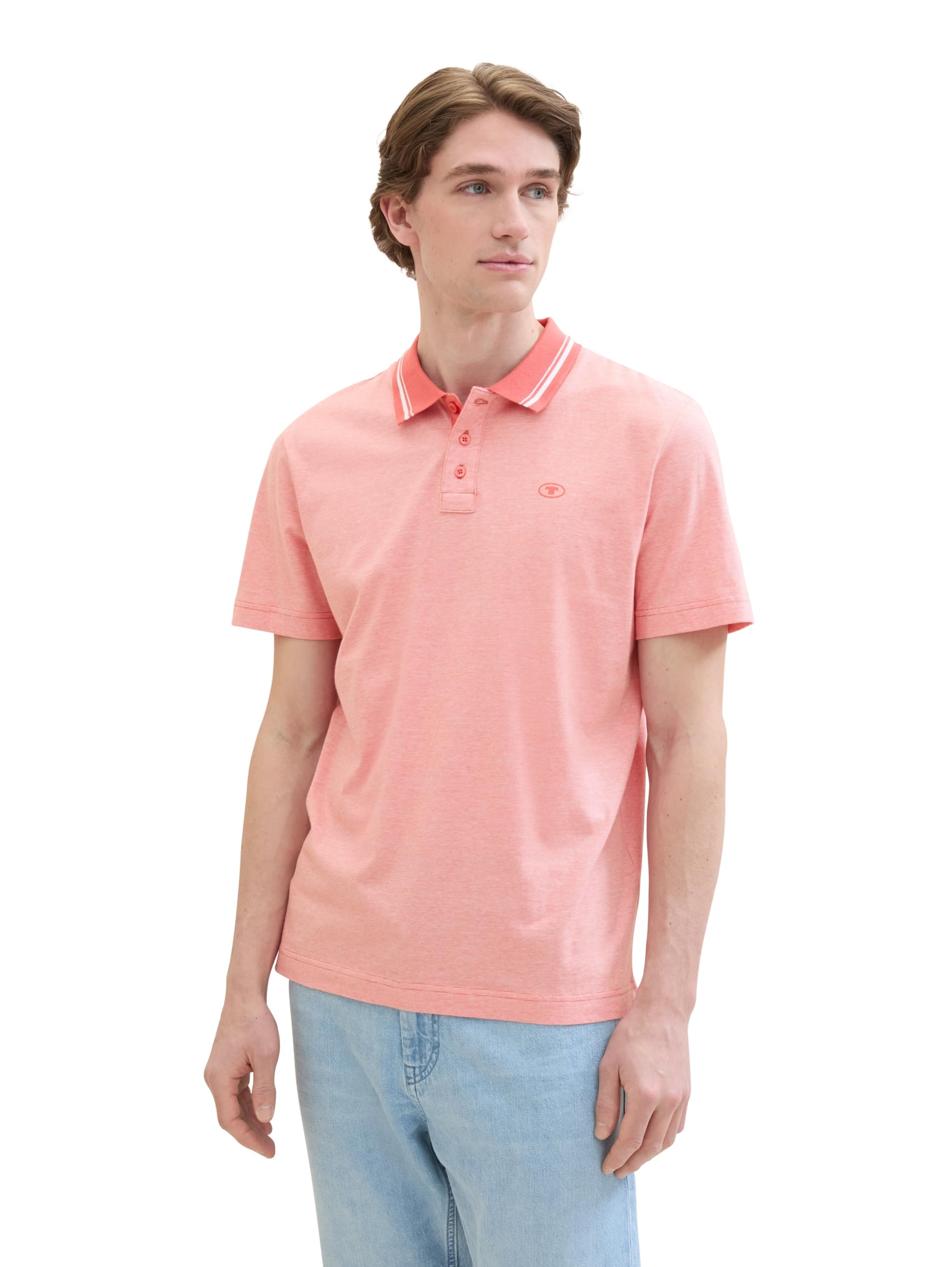 tom-tailor-herren-basic-poloshirt-mit-streifen image 2