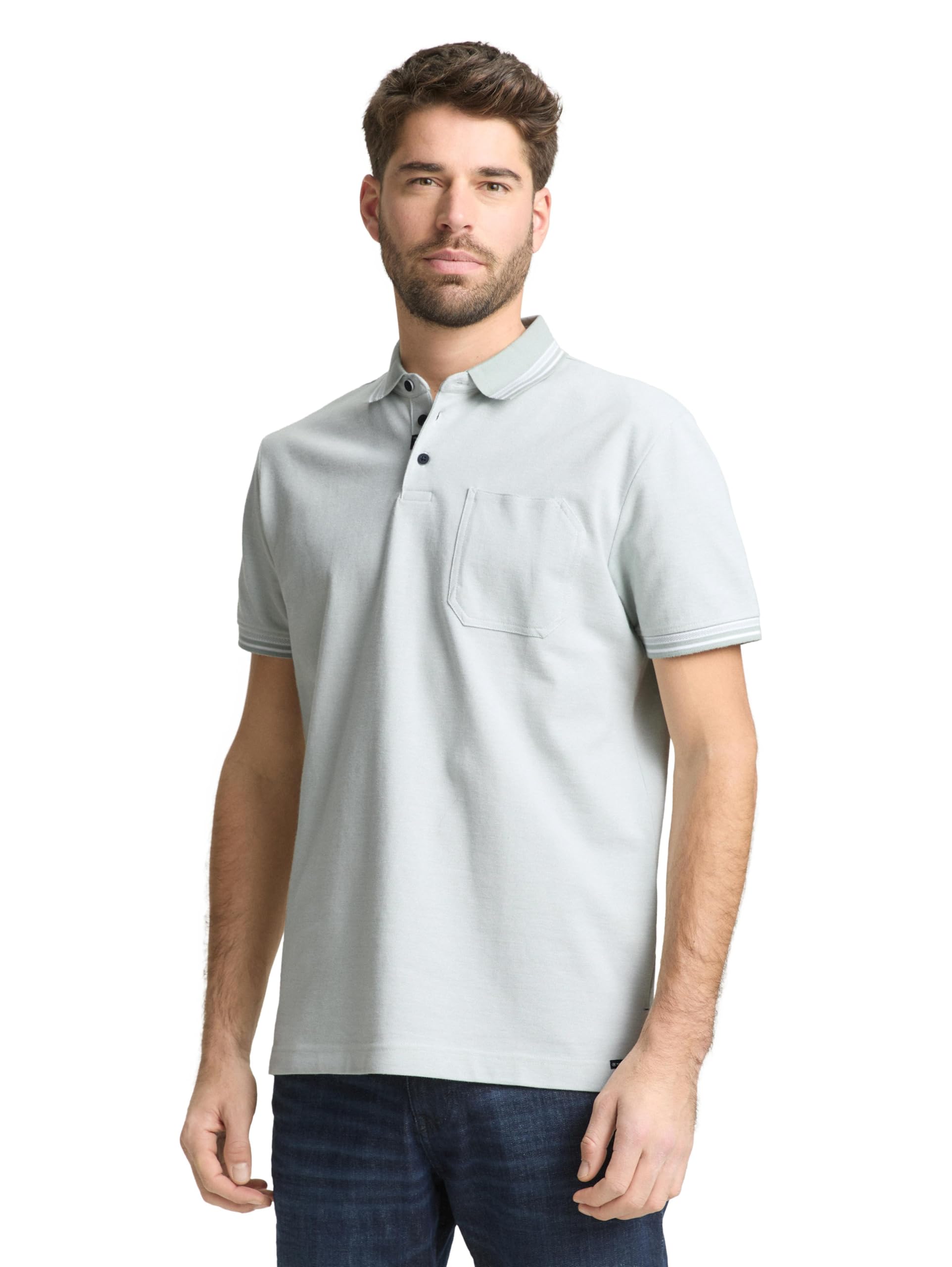 tom-tailor-herren-poloshirt-mit-brusttasche-3 image 1