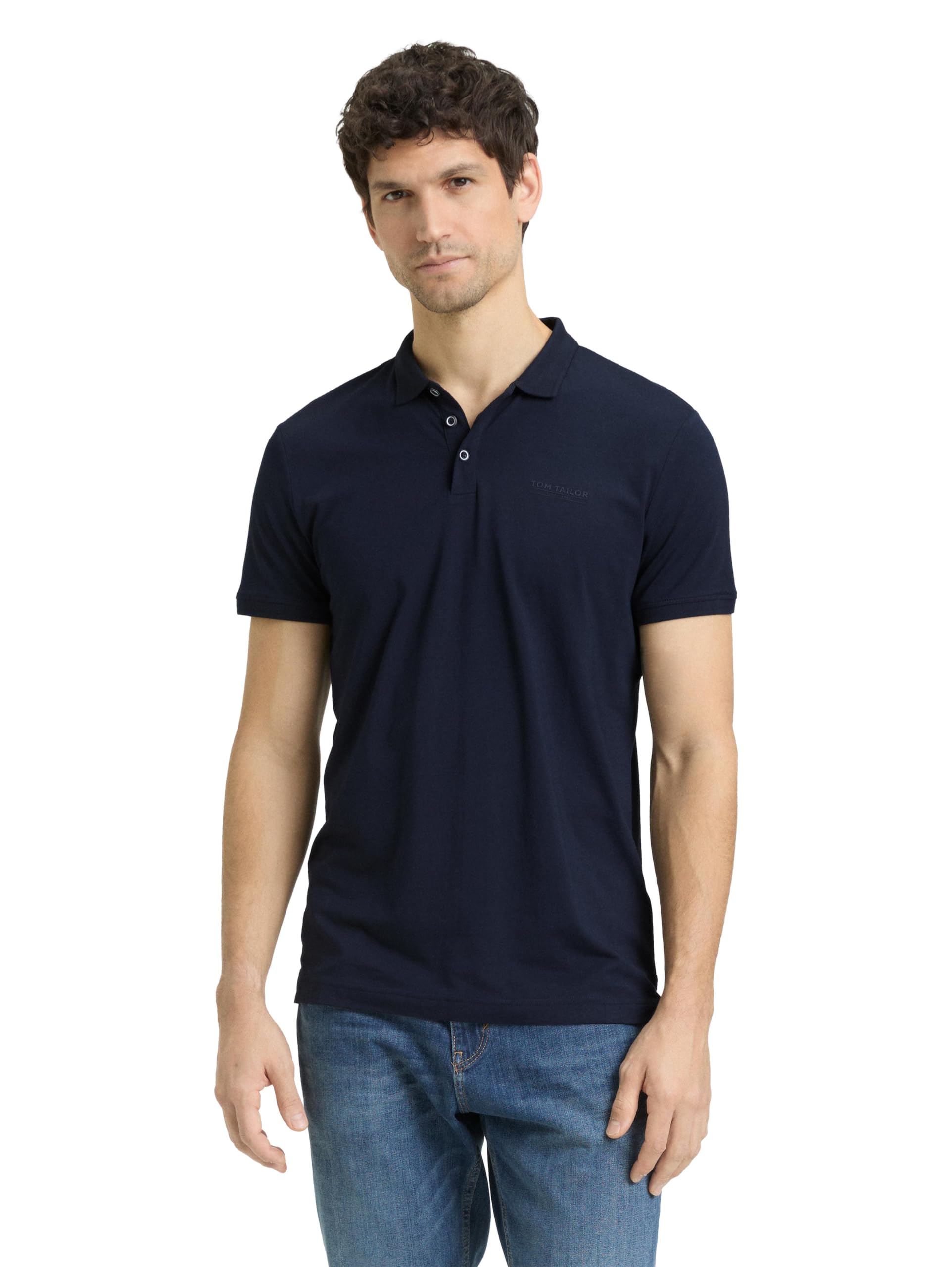 tom-tailor-herren-basic-fitted-poloshirt-fitted-fit image 6