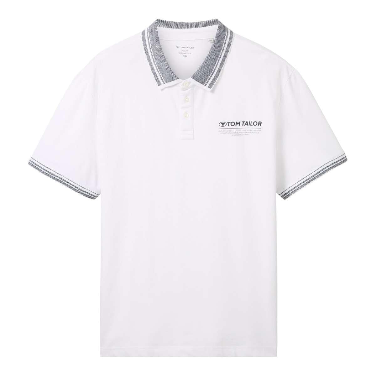 tom-tailor-herren-poloshirt-detailed-collar-regular-fit-s-3xl image 7