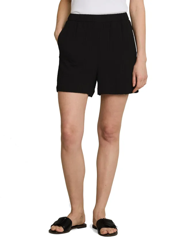 tom-tailor-denim-damen-seersucker-shorts-1051404 image 1