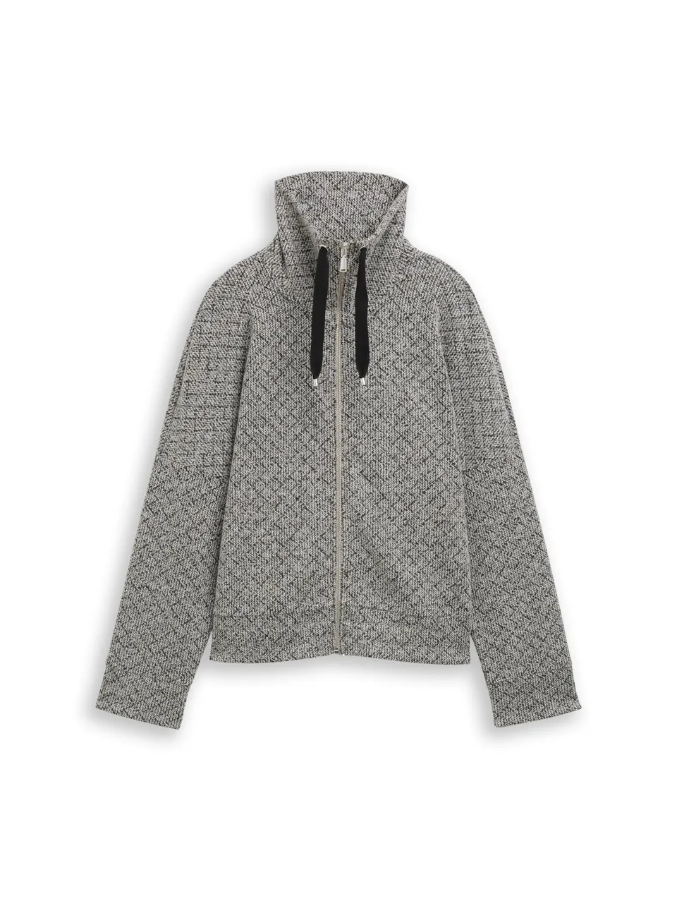 tom-tailor-damen-1049011-loose-fit-sweatjacke-mit-stehkragen image 1