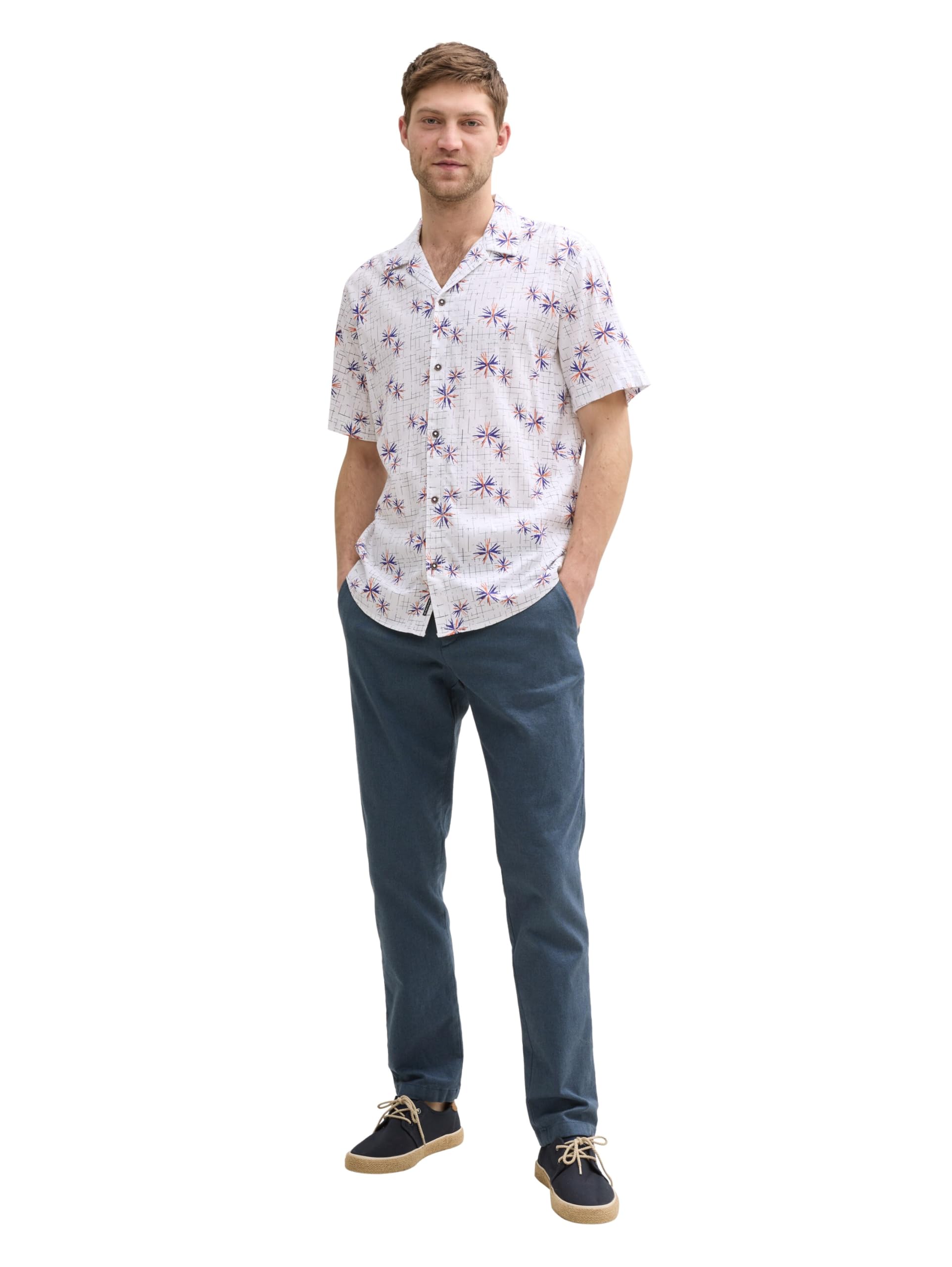 tom-tailor-herren-kurzarmhemd-mit-muster image 3