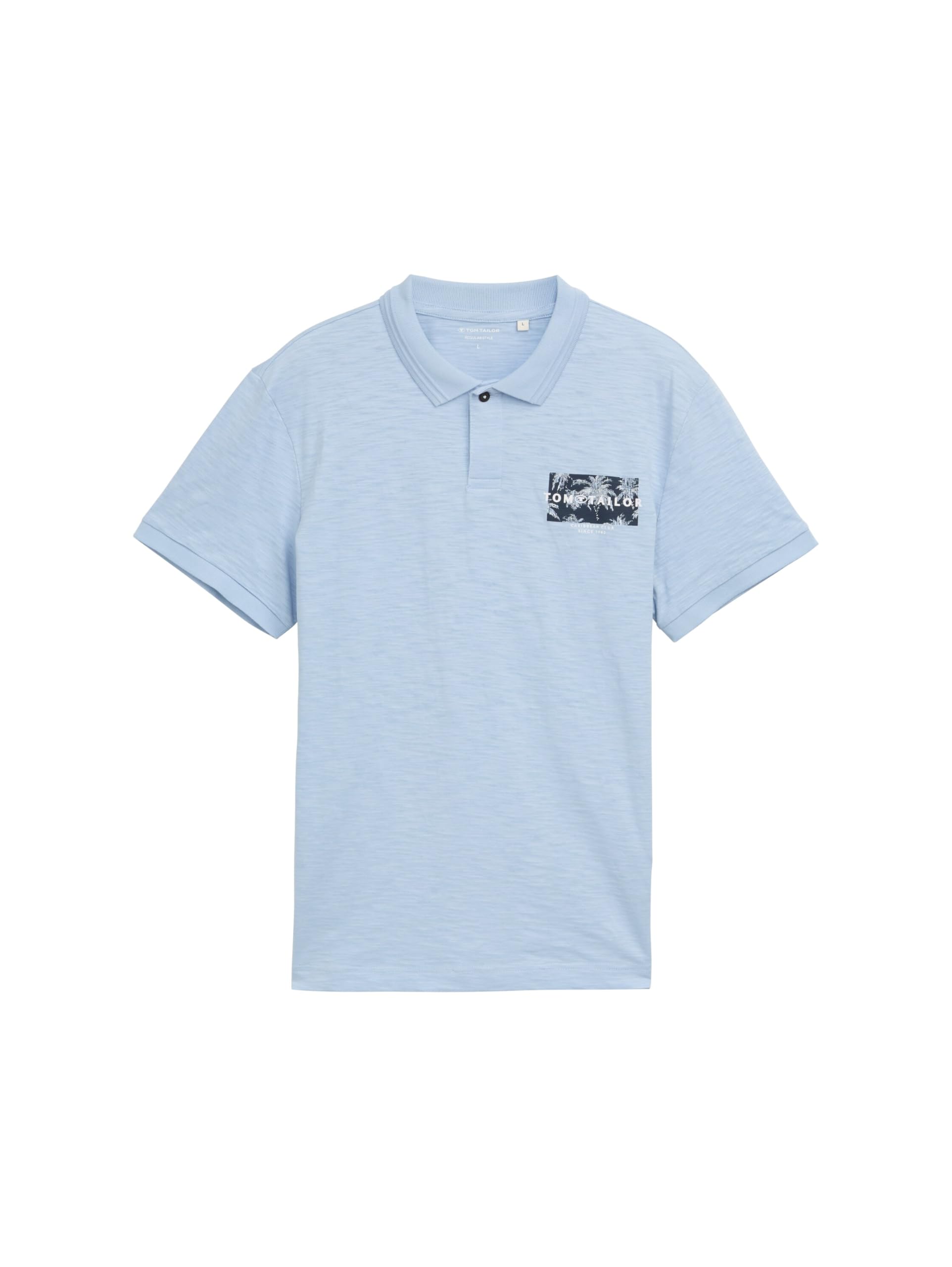 tom-tailor-poloshirt-mit-print-herren image 1