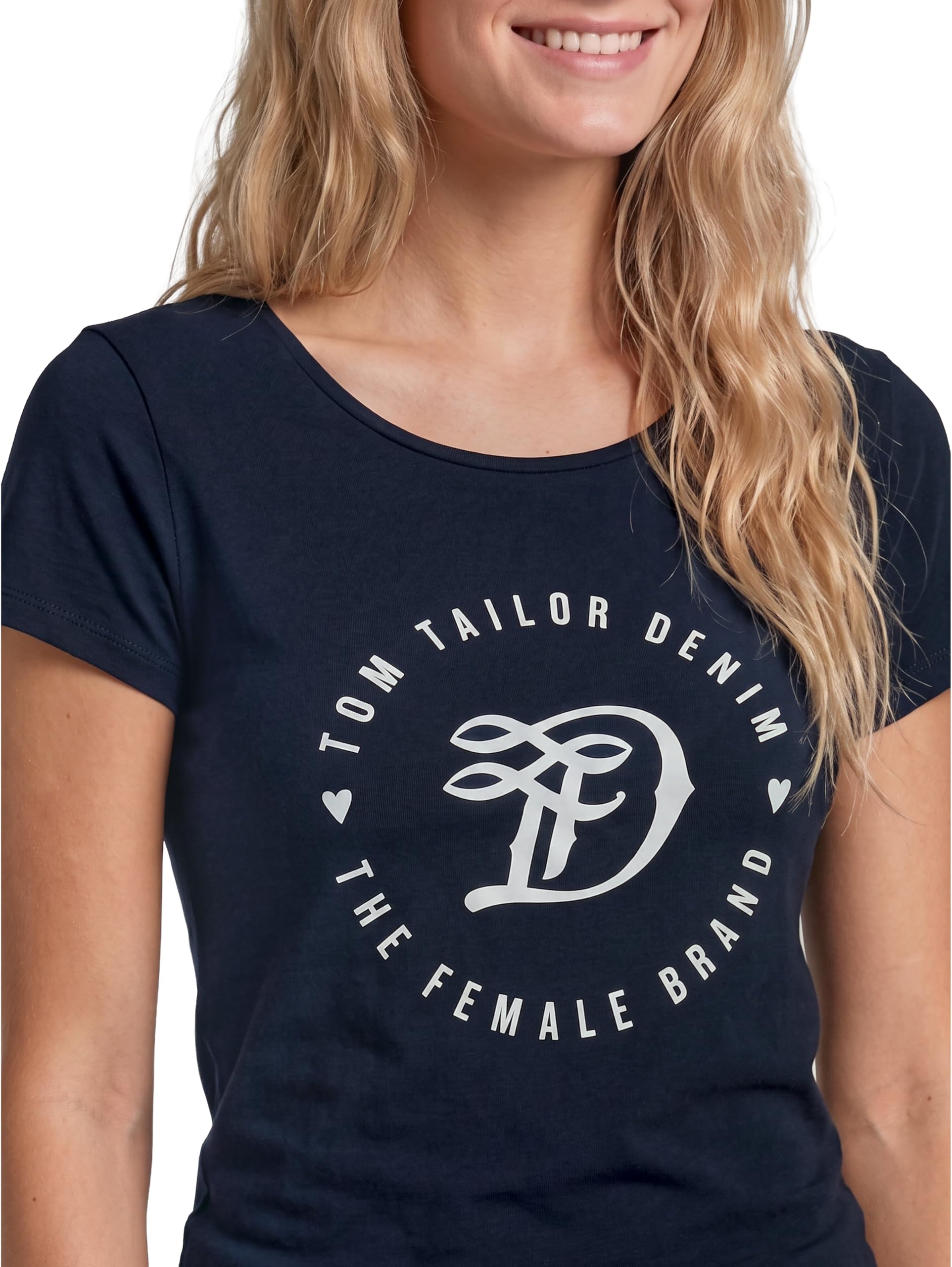 tom-tailor-denim-damen-t-shirt-mit-print-2 image 6