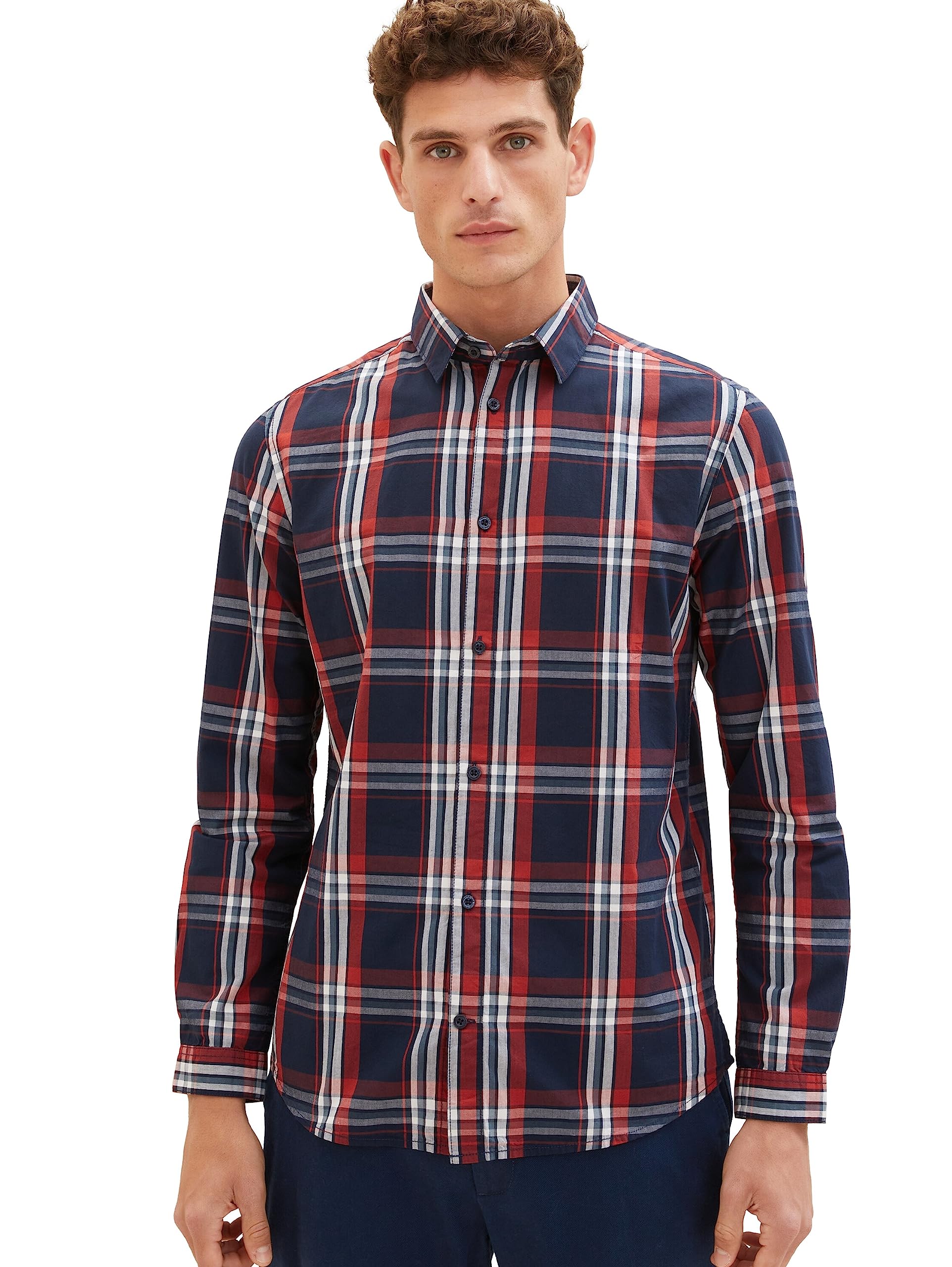 tom-tailor-herren-1042654-regular-fit-hemd-karomuster image 8