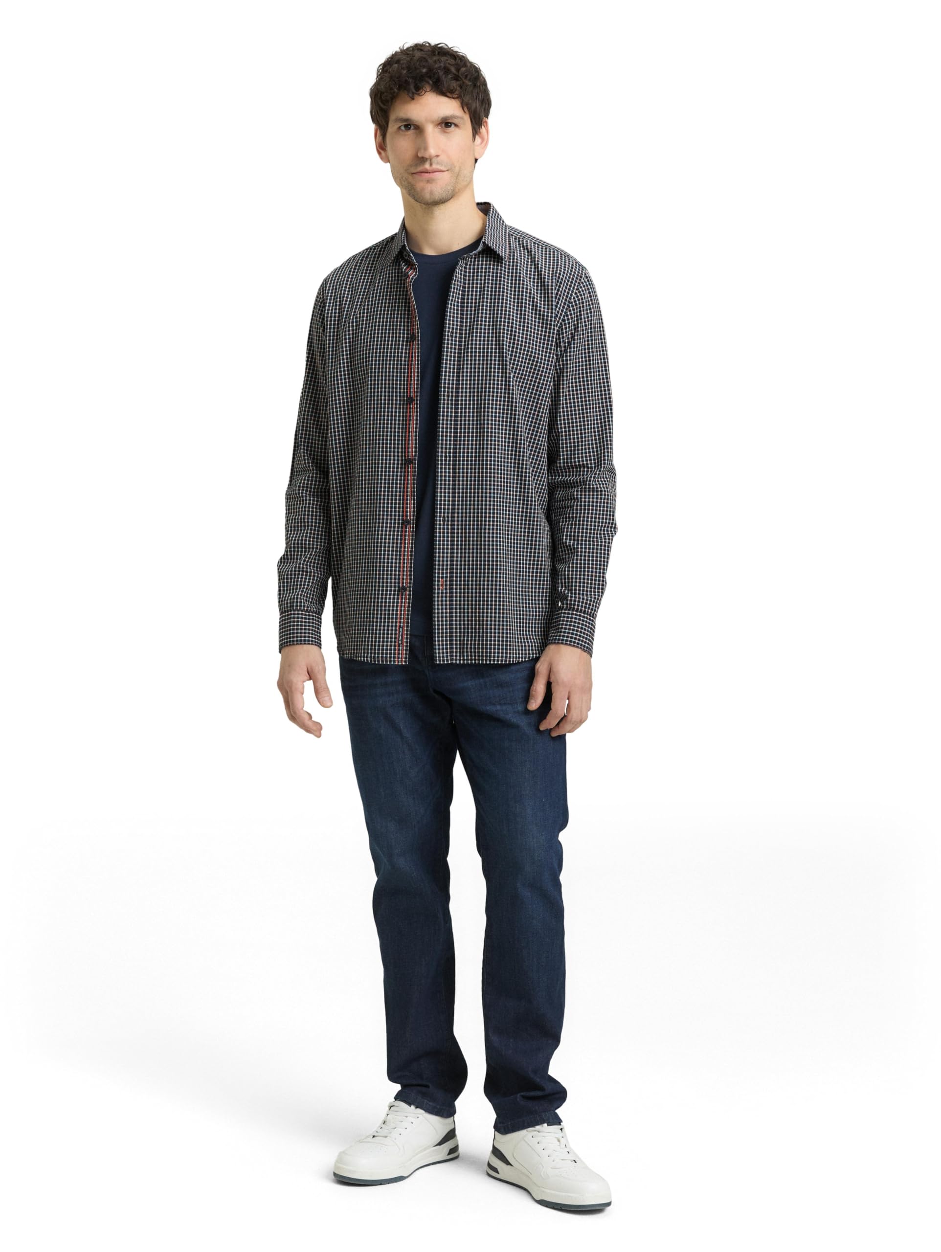 tom-tailor-herren-regular-fit-hemd-mit-karomuster-3 image 2