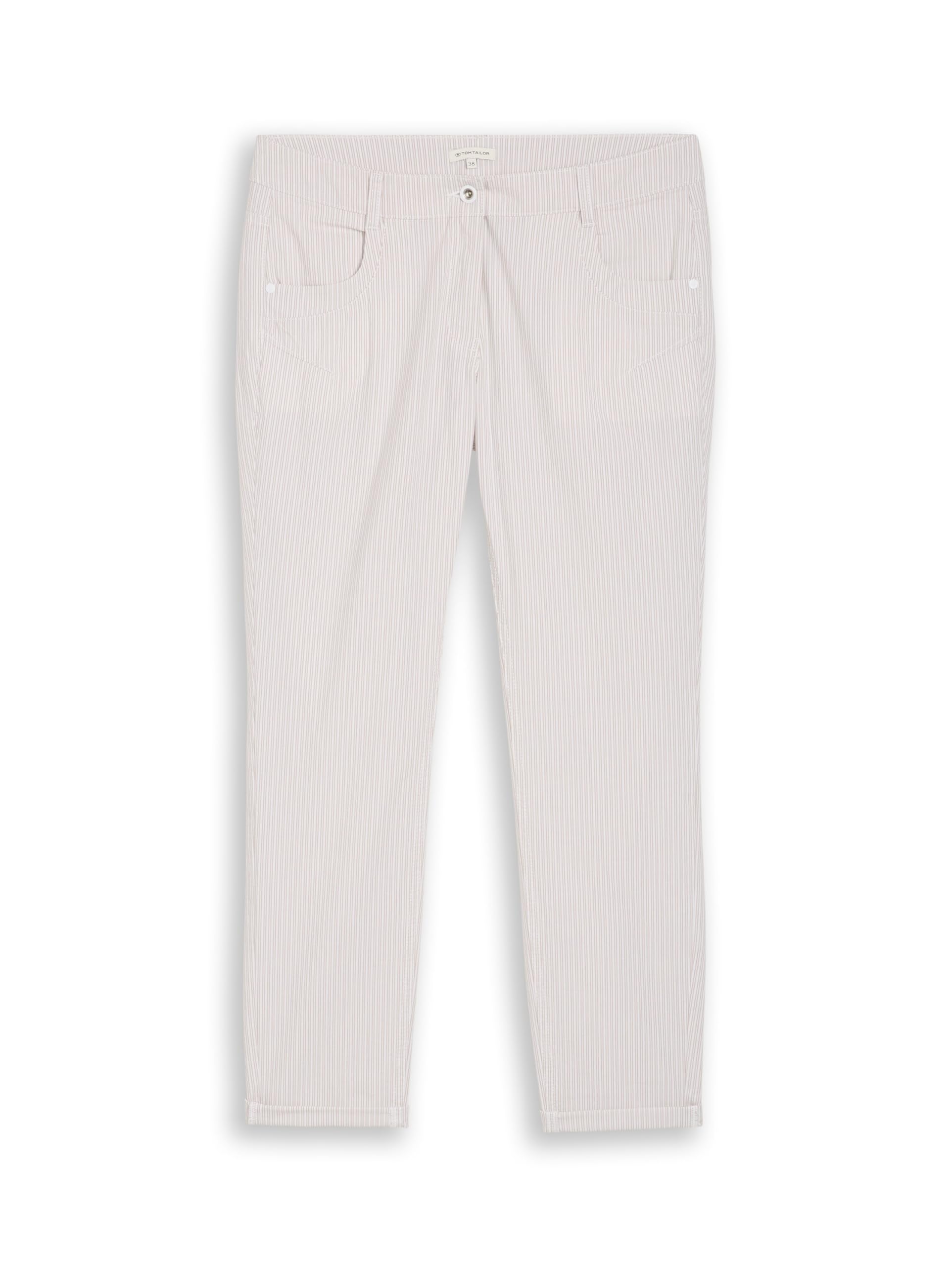tom-tailor-damen-tttapered-relaxed-stoffhose-mit-streifen image 4