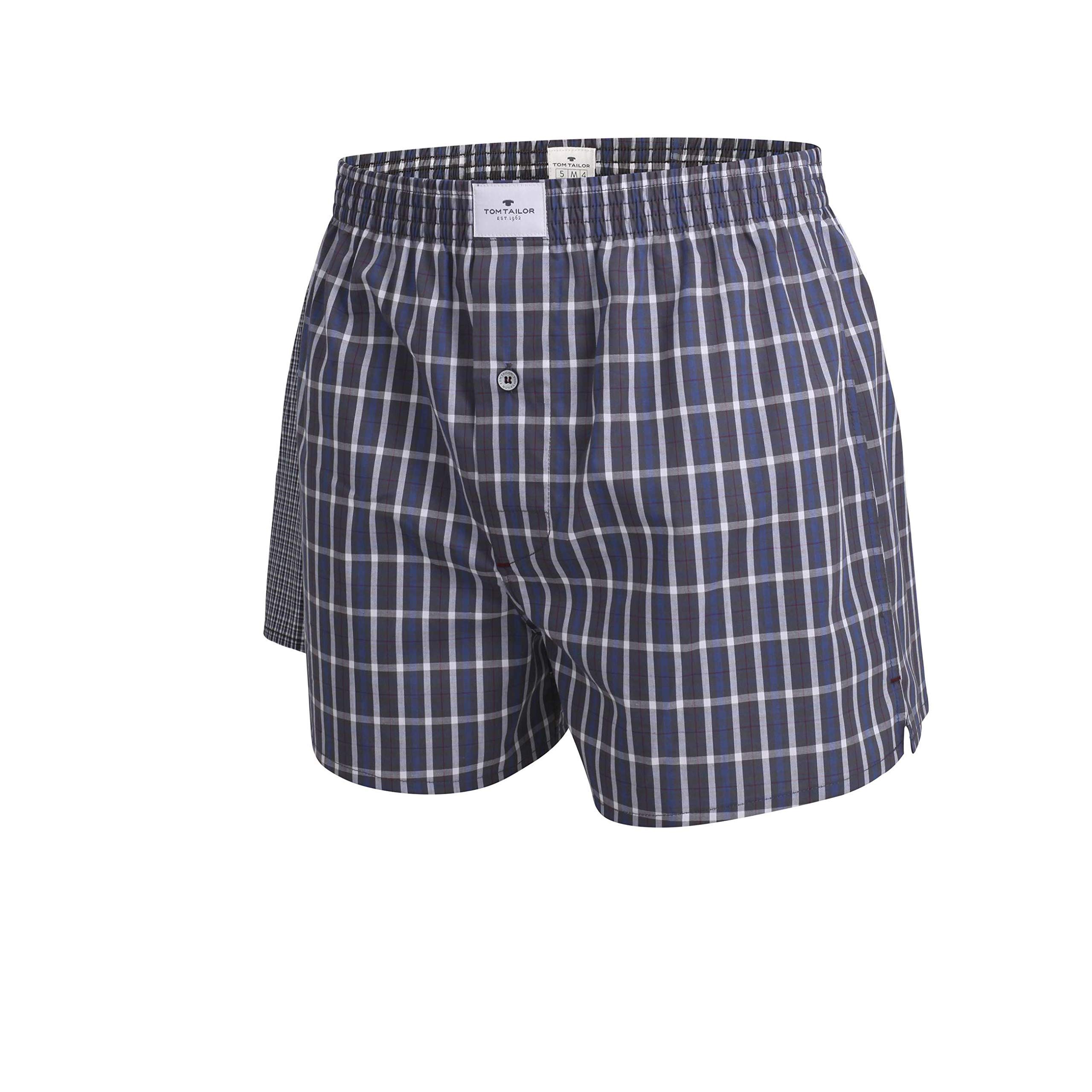 tom-tailor-herren-boxershorts-blau-kariert-2er-pack image 3