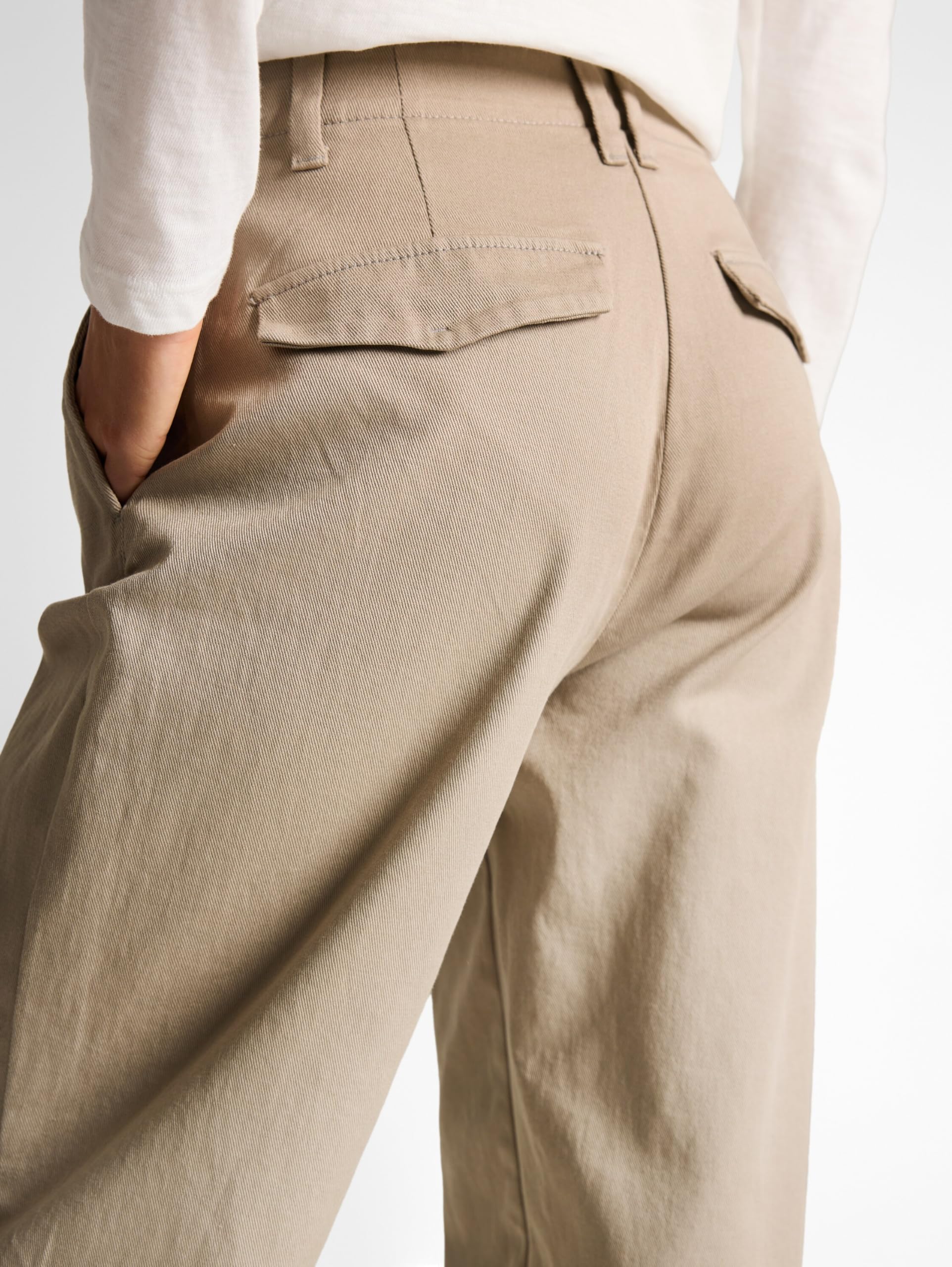 tom-tailor-damen-tapered-fit-stoffhose image 5