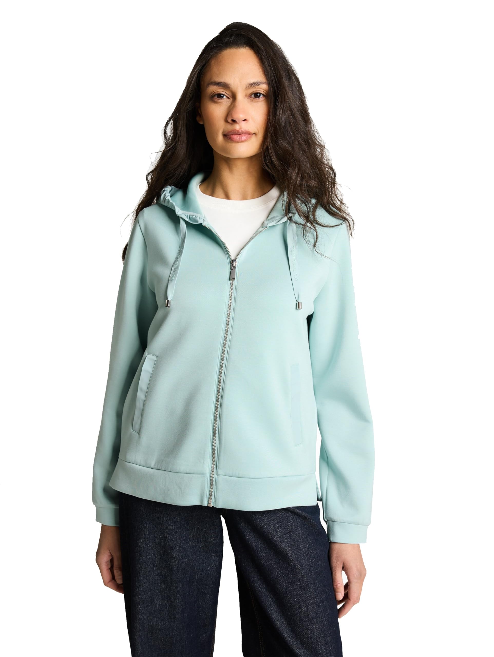 tom-tailor-damen-hoodie-sweatjacke-scuba image 8