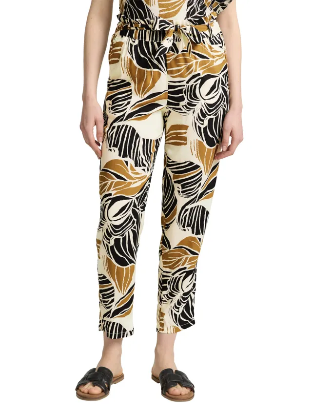 tom-tailor-damen-loose-slim-paperbag-hose image 1