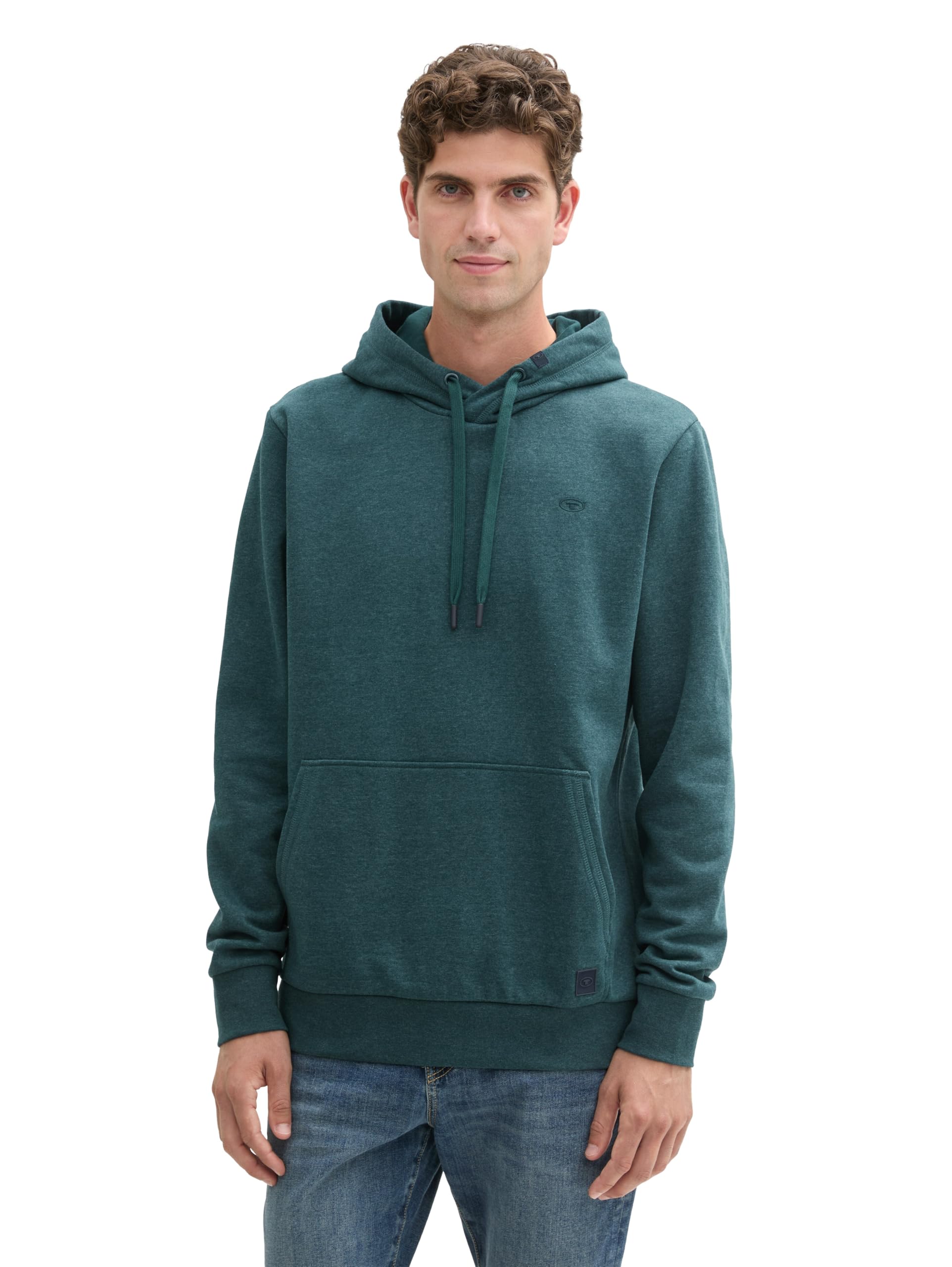 tom-tailor-herren-hoodie-1044024-mit-logo-stickerei image 7