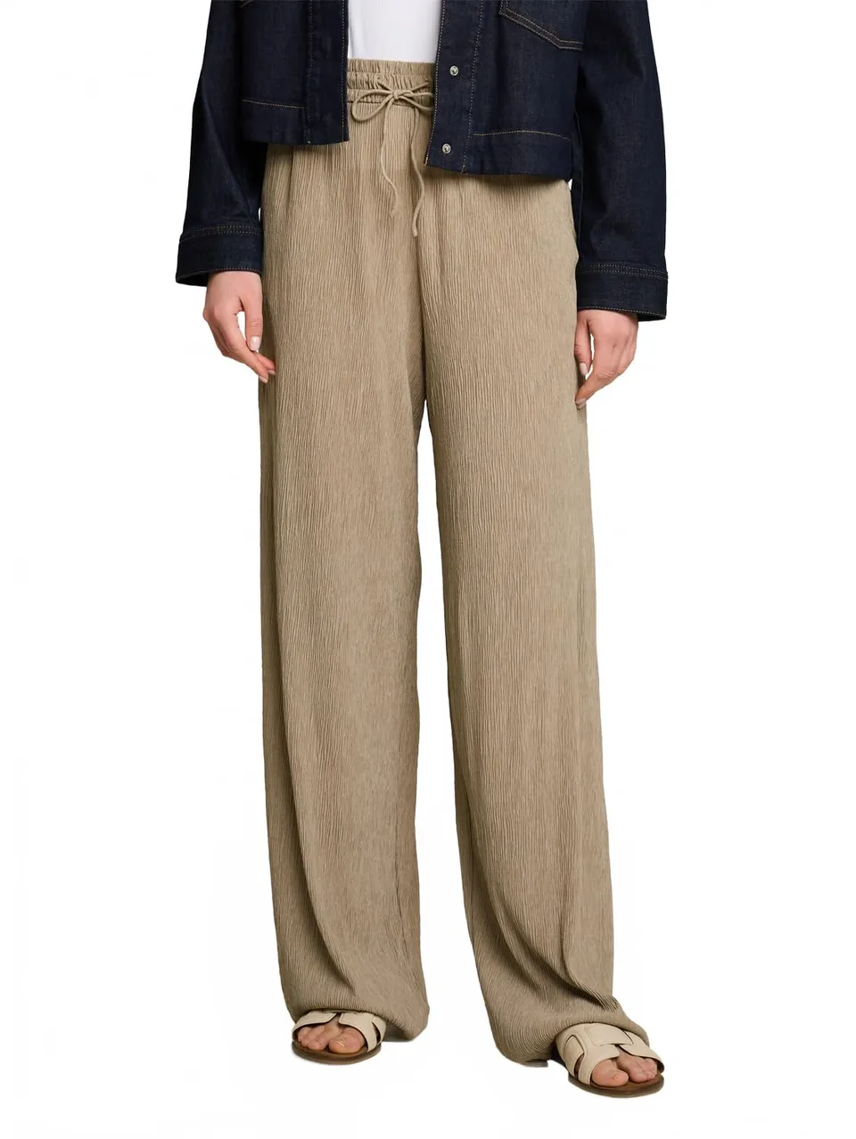 tom-tailor-damen-loose-wide-hose-in-knitter-optik-1053218 image 1